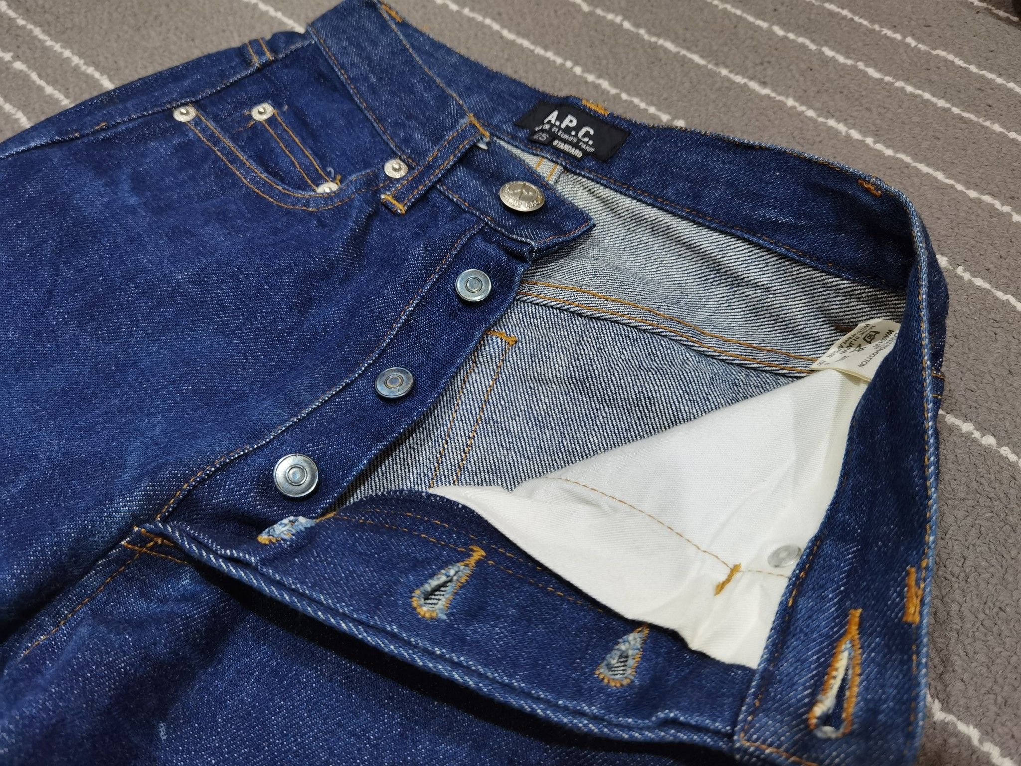 A.P.C. Vintage A. P. C selvedge japan man W24 3439 Size US 26 / EU 42 - 6 Thumbnail