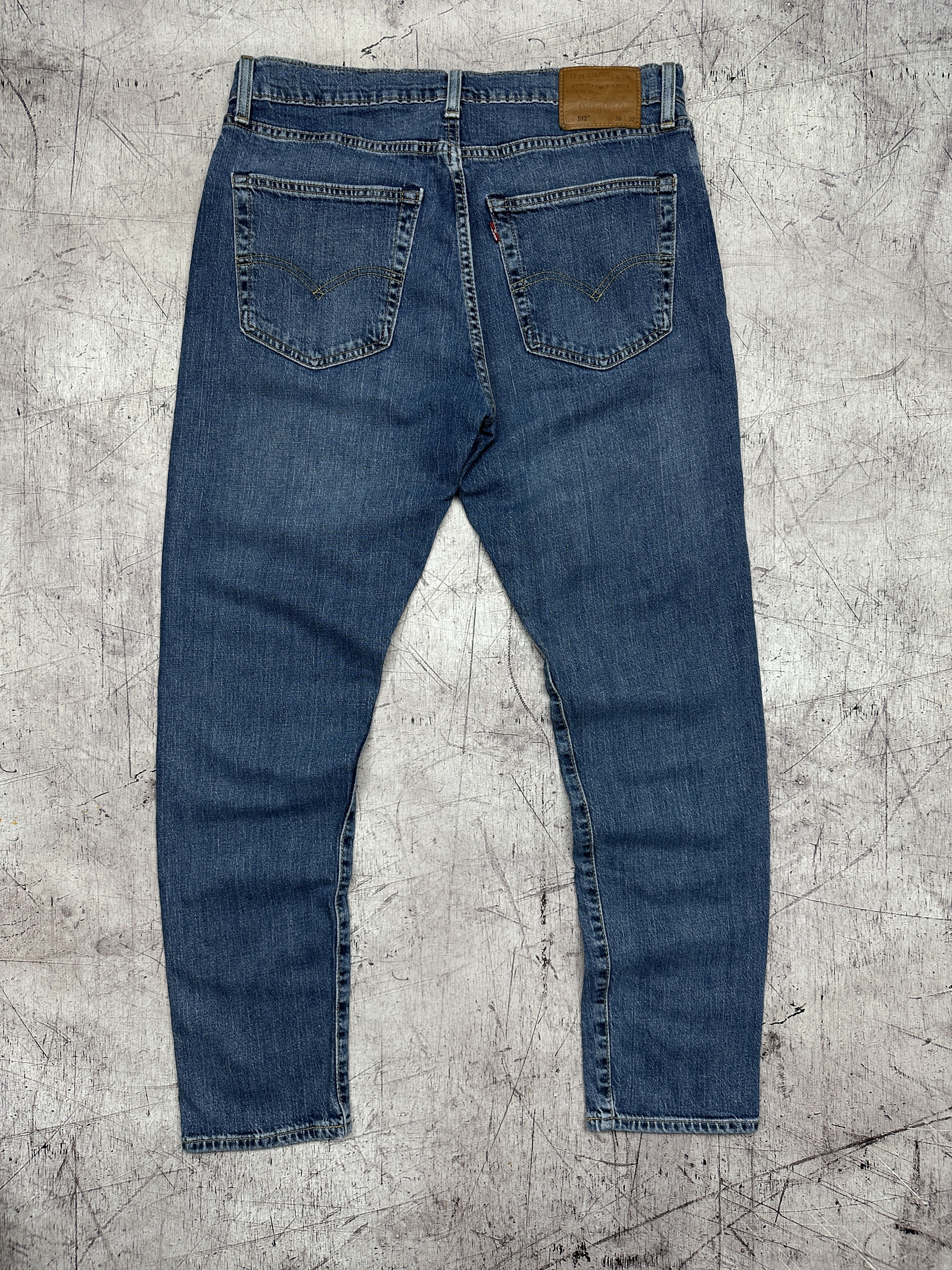 Levi's Levi's 512 Mens Premium Denim Pants Big E Jeans Size 36 x 32 Size US 36 / EU 52 - 1 Thumbnail