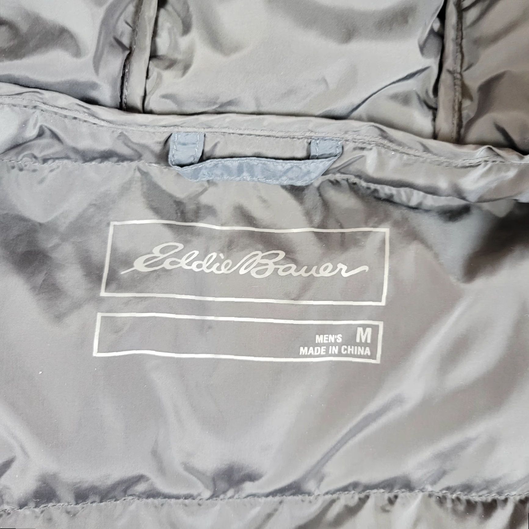 Eddie Bauer Eddie Bauer Down Puffer Jacket Mens M Gray Full Zip Hooded Quilted Packable 650 Size US M / EU 48-50 / 2 - 4 Thumbnail