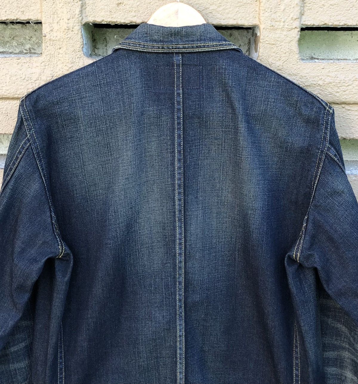 Levi's Vintage Clothing Vintage Levis Red Tab Workers Chore Denim Jacket Size US M / EU 48-50 / 2 - 8 Thumbnail