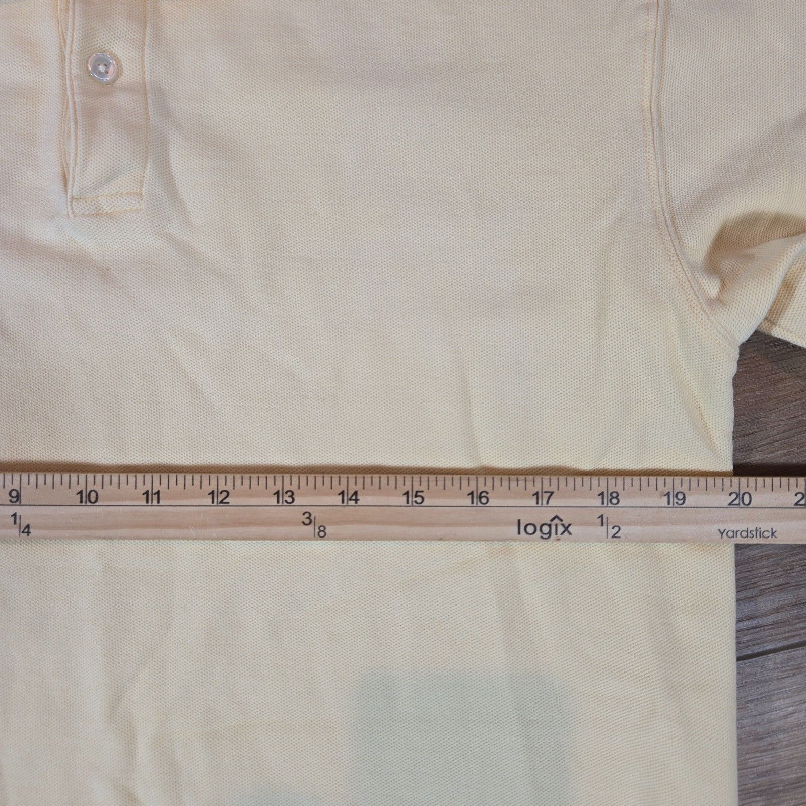 L.L. Bean LL Bean Yellow Polo Shirt Medium Tall Knit Short Sleeve Size US M / EU 48-50 / 2 - 5 Thumbnail