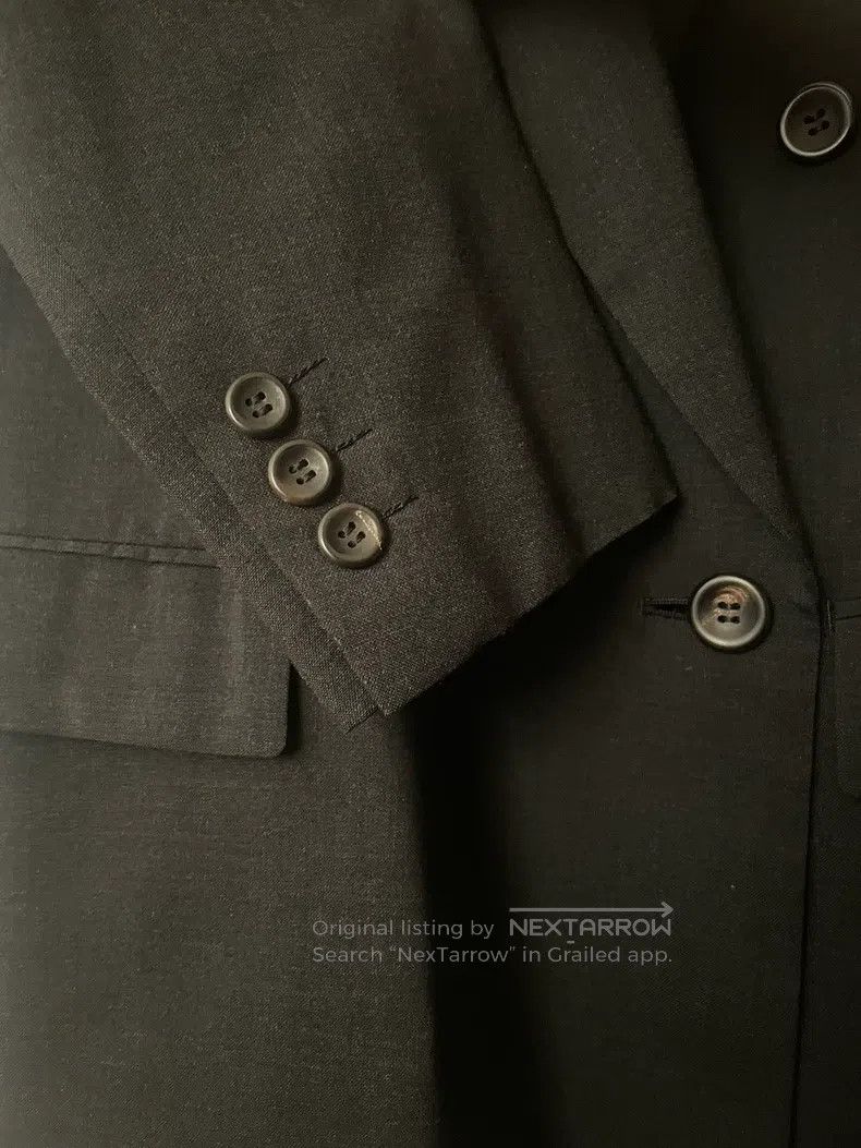 Issey Miyake Issey Miyake Gray Peak Lapel Suit Size S / US 4 / IT 40 - 5 Thumbnail