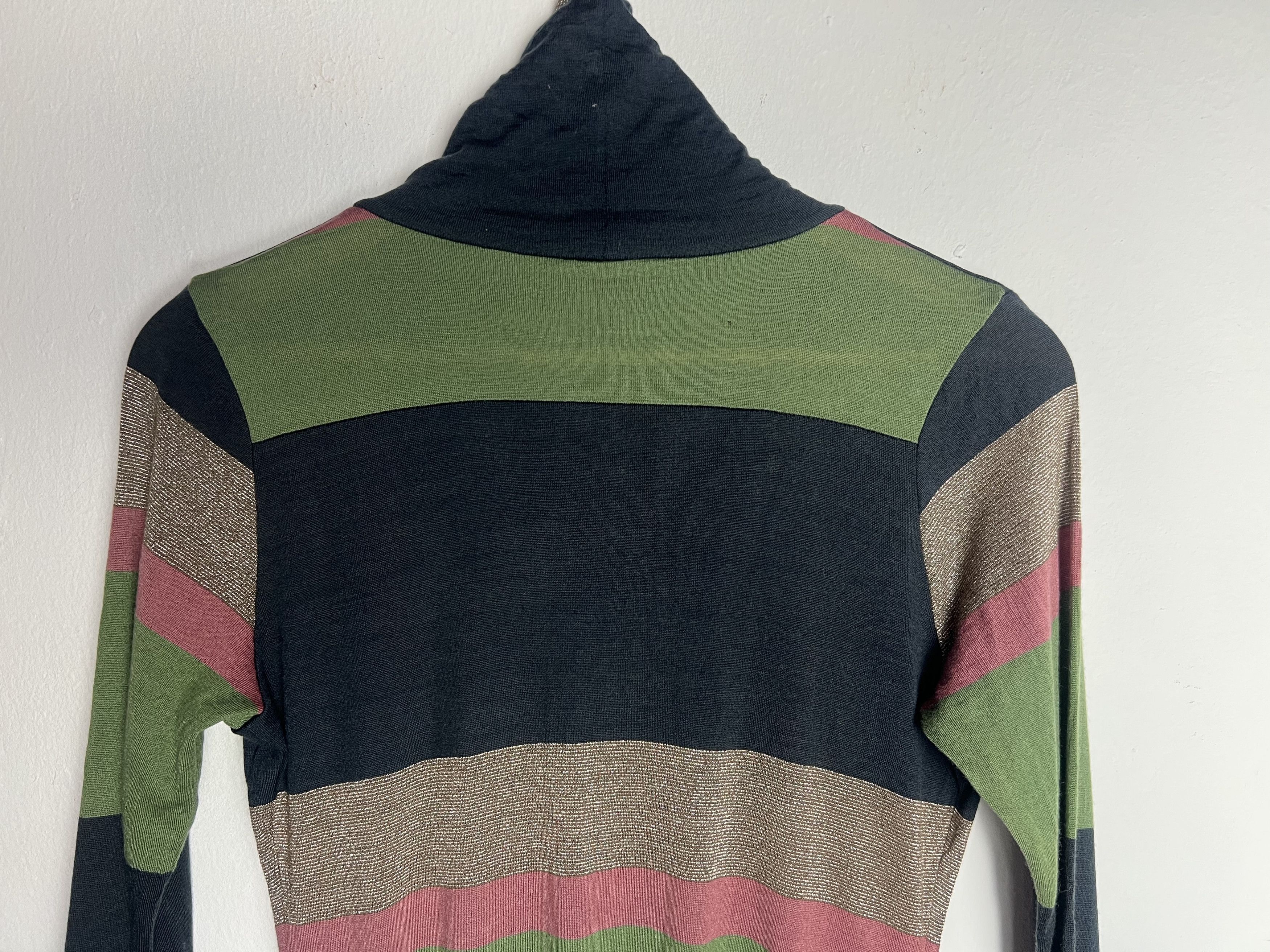 Seditionaries Open Back Knit Sweater Dress Multicolor Size M / US 6-8 / IT 42-44 - 7 Thumbnail