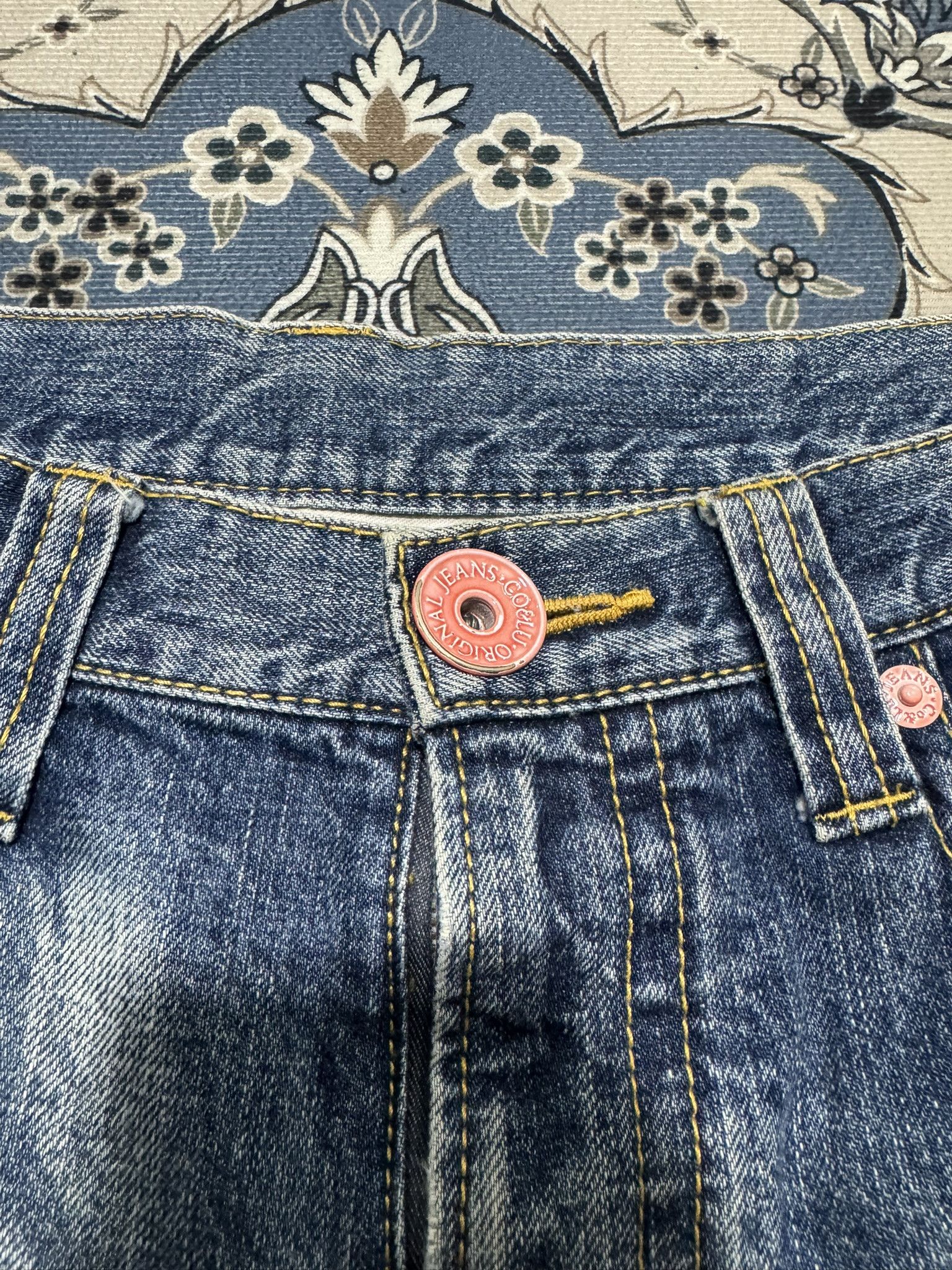 20471120 × Beauty Beast × General Research Japanese Brand Co & Lu 56 Evisu Diacock Distressed Jeans Size US 30 / EU 46 - 5 Thumbnail