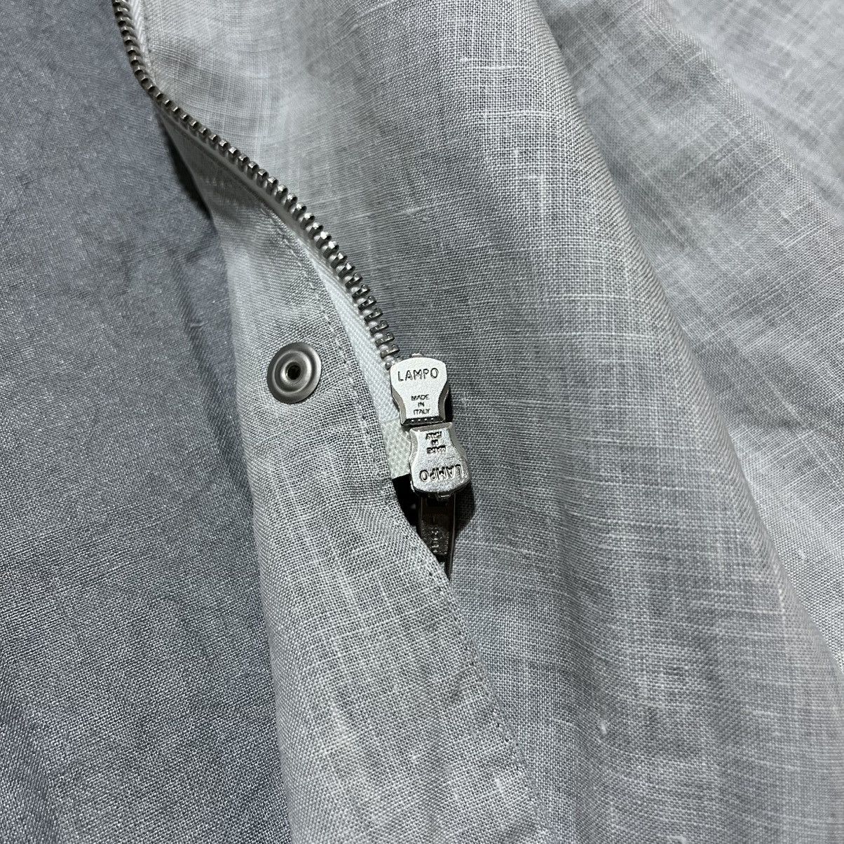 Mandarina Duck Technical Aluminum Linen Hooded Jacket Arcteryx Gorp Style Size US XXS / EU 40 - 8 Thumbnail