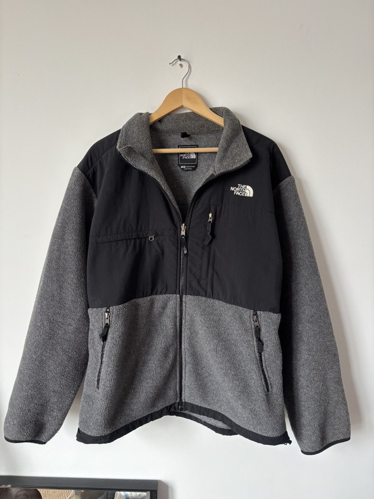 The North Face Vintage The North Face Polartec Denali Fleece Grey Black L Size US L / EU 52-54 / 3 - 1 Thumbnail