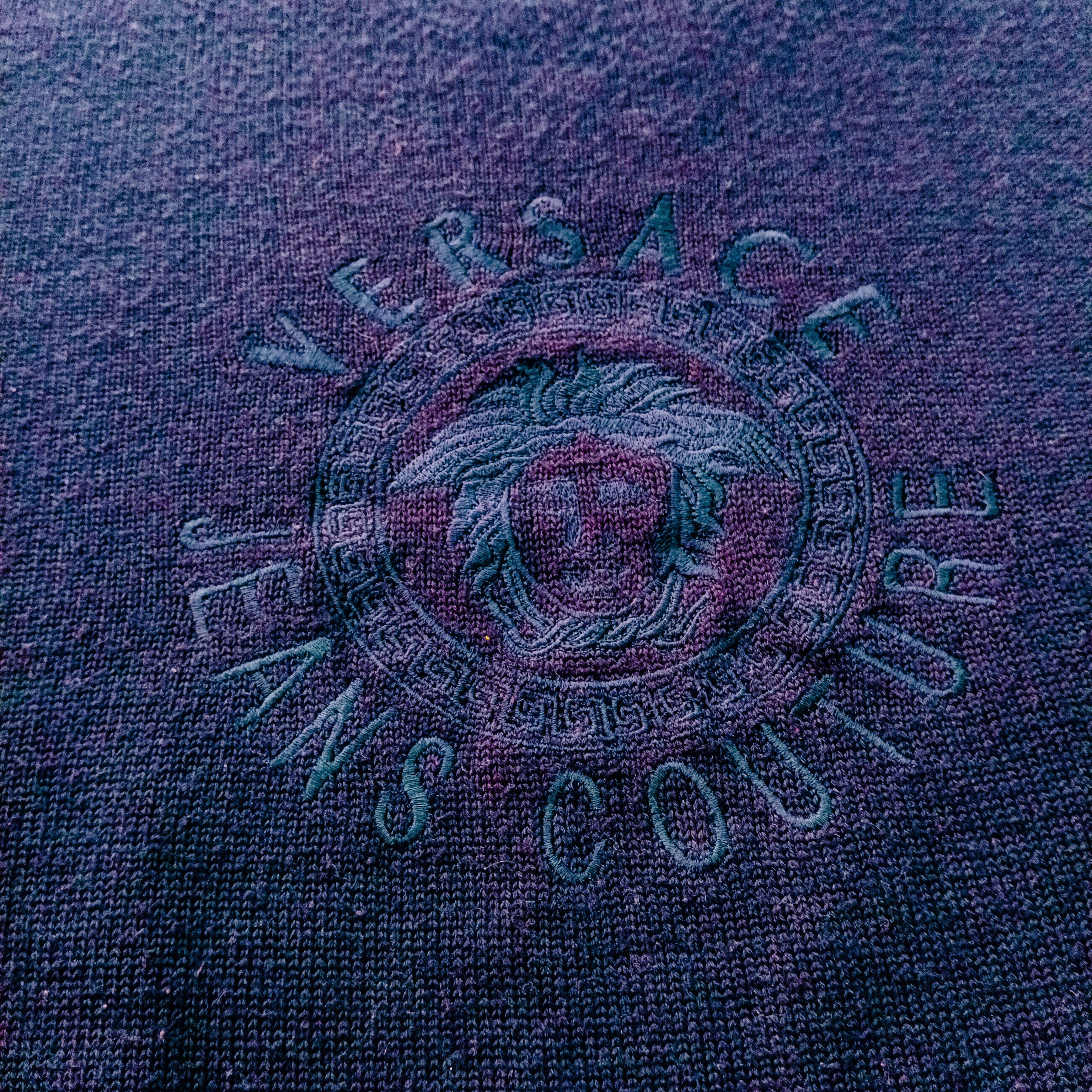 Versace × Versace Jeans Couture × Vintage vintage versace jeans couture sweater wool jumper Size US XXL / EU 58 / 5 - 2 Thumbnail