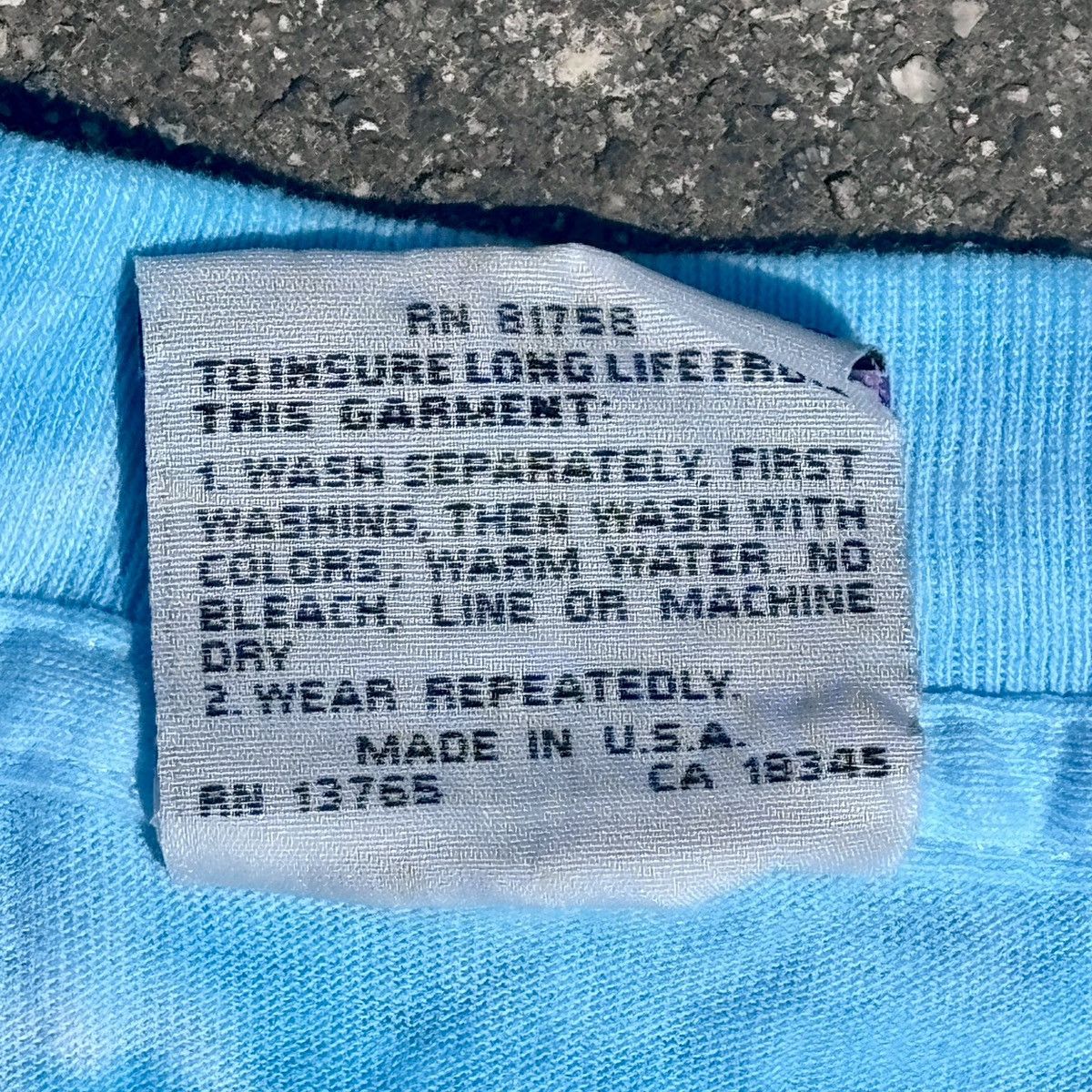 Grateful Dead × Online Ceramics 1993 Liquid Blue Grateful Dead Parachuting Bears Size US L / EU 52-54 / 3 - 6 Thumbnail
