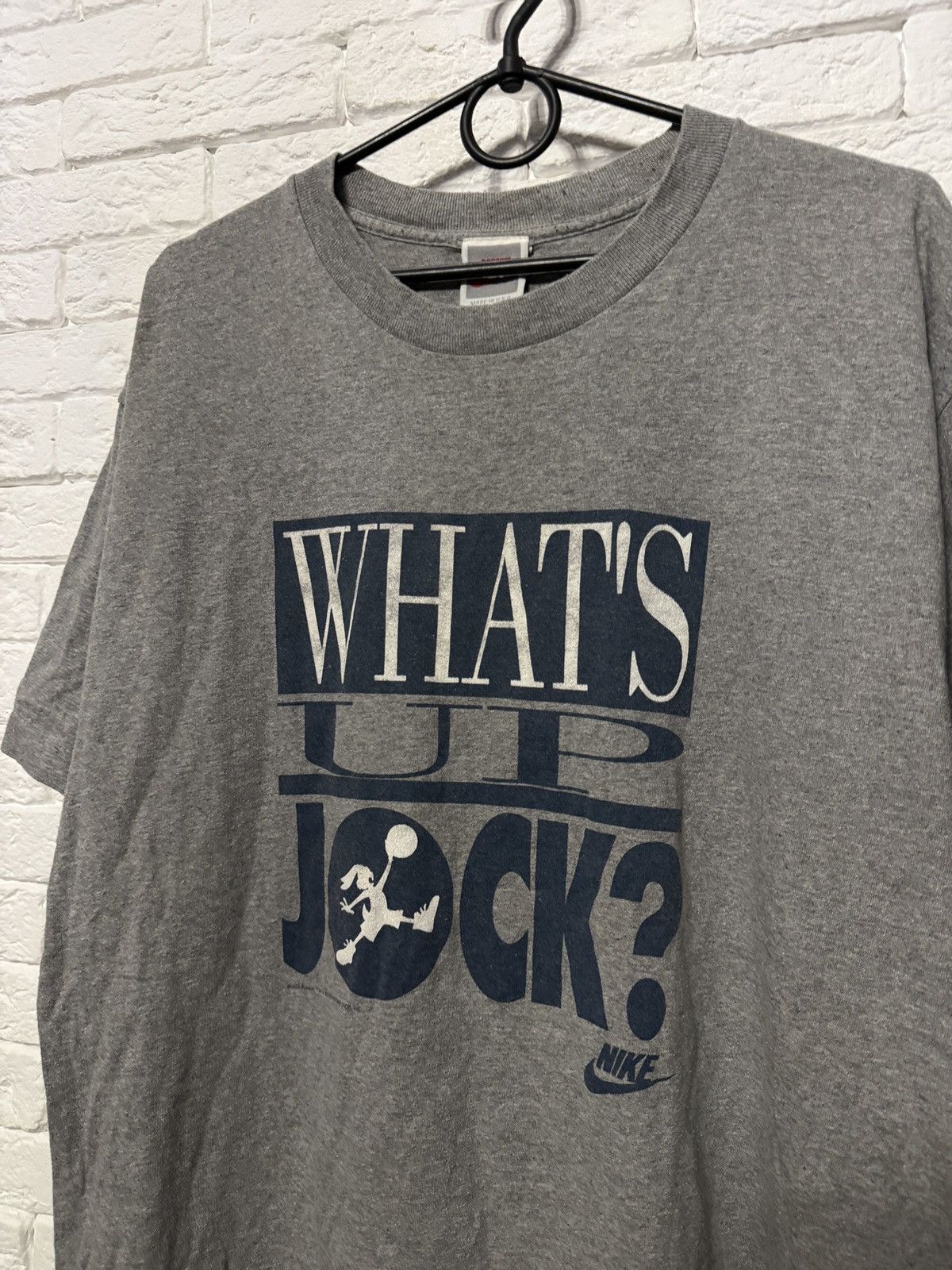 Nike Rare Nike Space Jam Promo T-shirt 1992 Warner Bros USA Size US XL / EU 56 / 4 - 2 Thumbnail