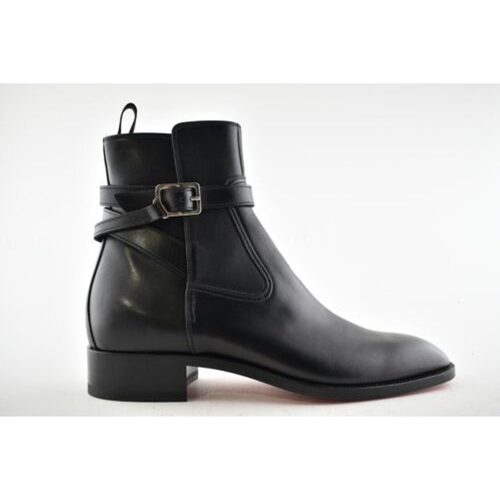 Christian Louboutin Christian Louboutin Mens Leather High Jodhpur Boot 39 6 Size US 6 / EU 39 - 3 Thumbnail