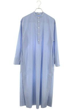 Auralee AURALEE Striped Long Sleeve Shirt Blue Size 0 Size US XS / EU 42 / 0 - 1 Thumbnail