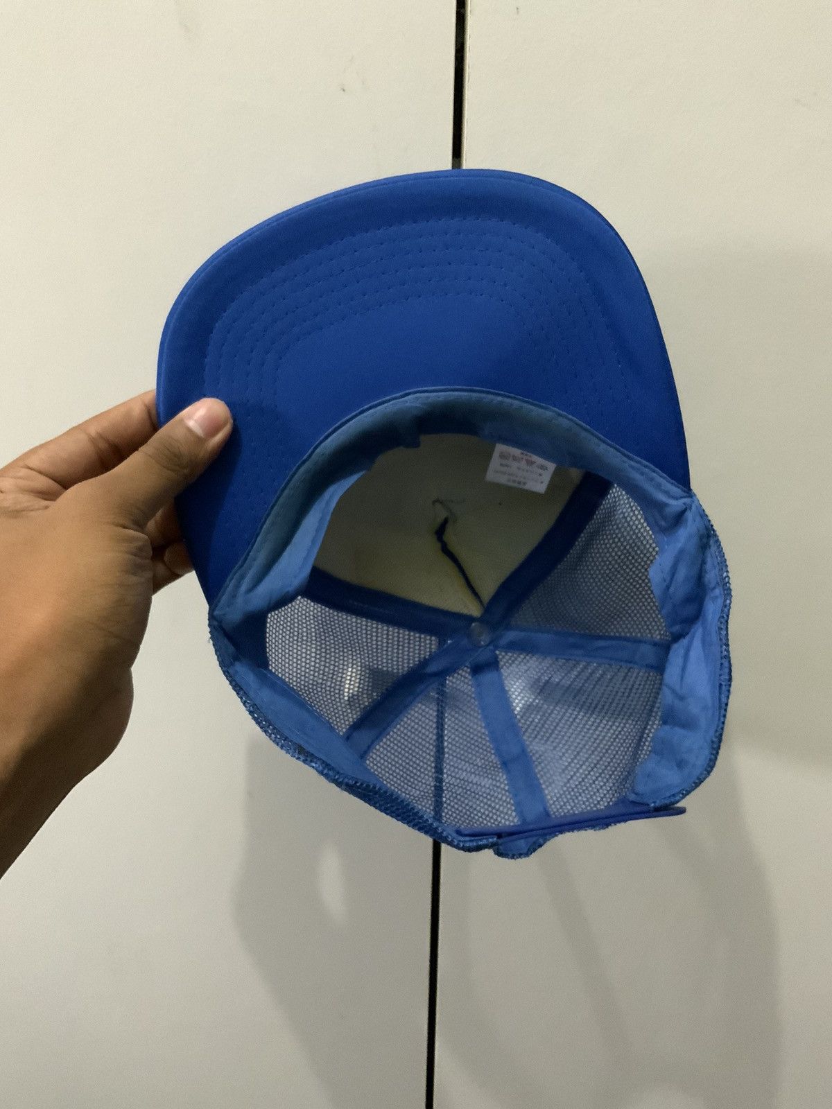 Japanese Brand Sakai Indigo Japan Trucker Hat Size ONE SIZE - 7 Thumbnail