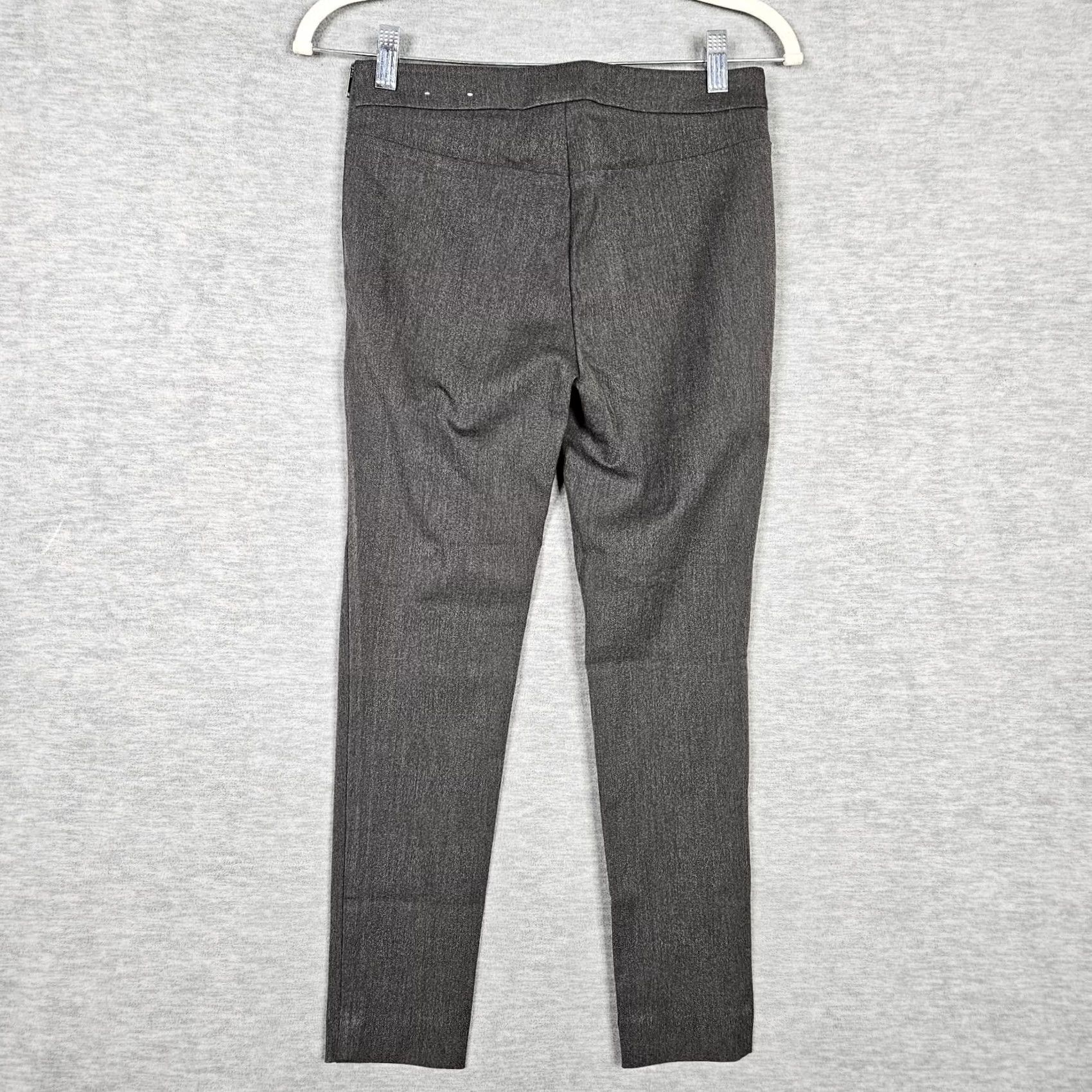 Ann Taylor Ann Taylor Dress Pants Womens 0P Gray Mid Rise Skinny Polyester Viscose Elastane Pants Women Size 25" / US 0 / IT 36 - 2 Thumbnail