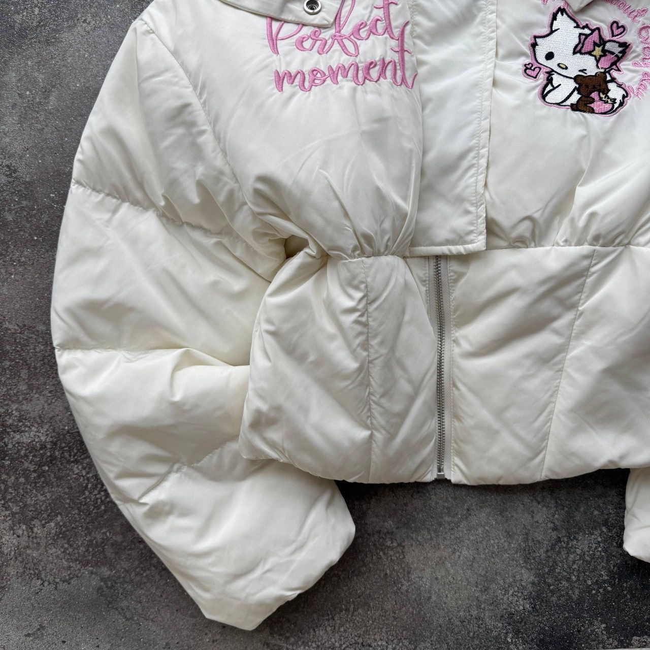 If Six Was Nine Hello Kitty 2000’s Aesthetic Y2K Cute Hooded Winter Jacket Size S / US 4 / IT 40 - 11 Thumbnail
