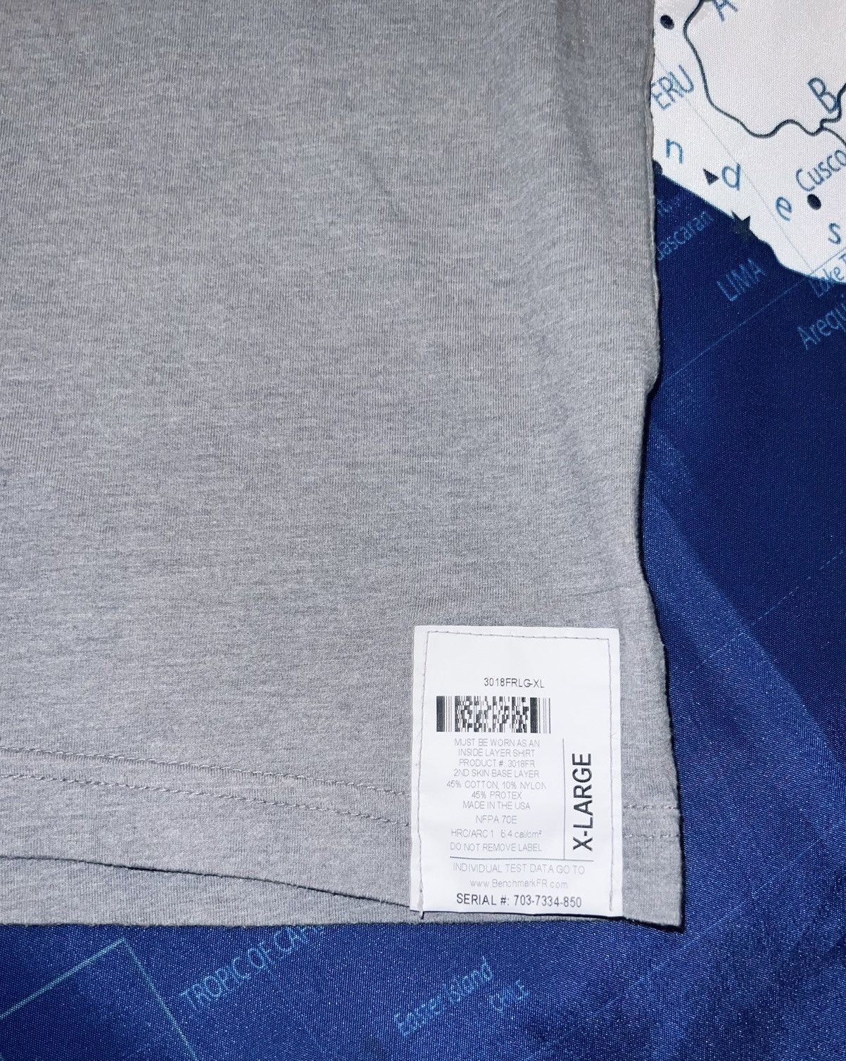 Other BENCHMARK FLAME RESISTANT T-SHIRT Size US XL / EU 56 / 4 - 8 Thumbnail