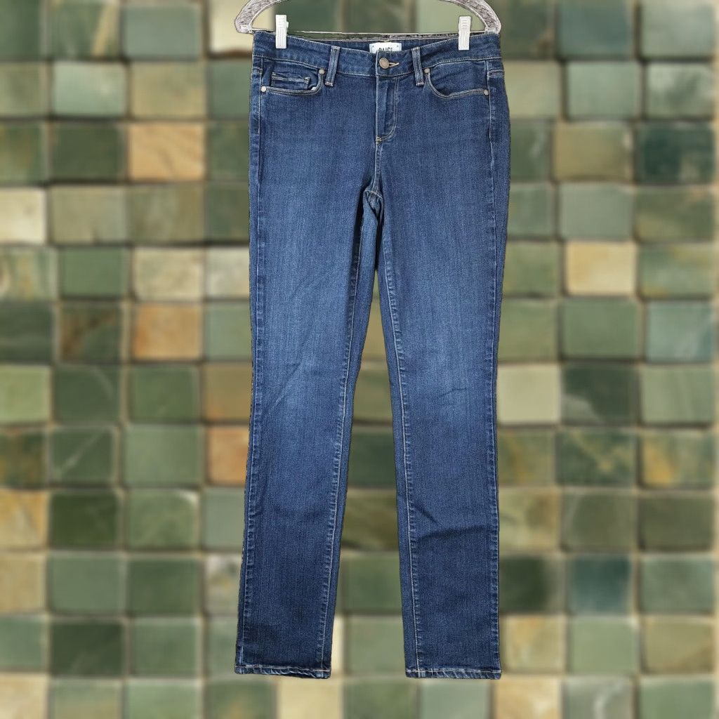 Paige Paige Skyline Skinny Blue Jeans Womens Size 29 Size 29" - 1 Thumbnail