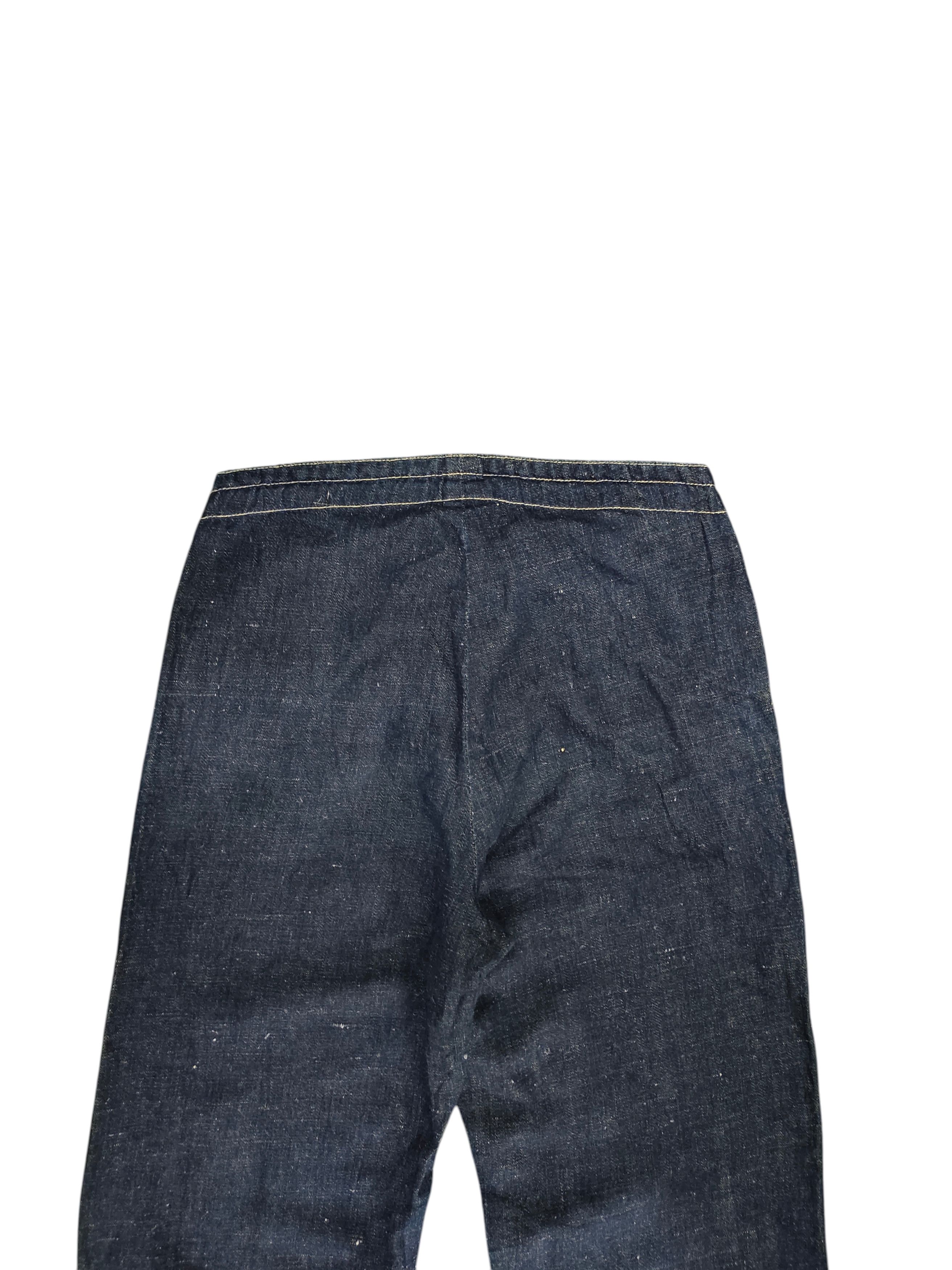 Kapital Vintage 90s Braga Japan Indigo Loose Wide Relaxed Pants Size US 26 / EU 42 - 9 Thumbnail