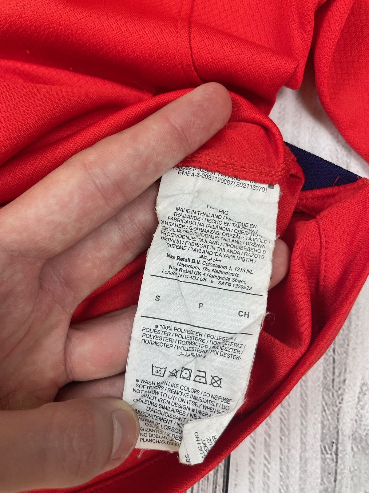 Nike Nike England soccer jersey polo red size S Size US S / EU 44-46 / 1 - 5 Thumbnail