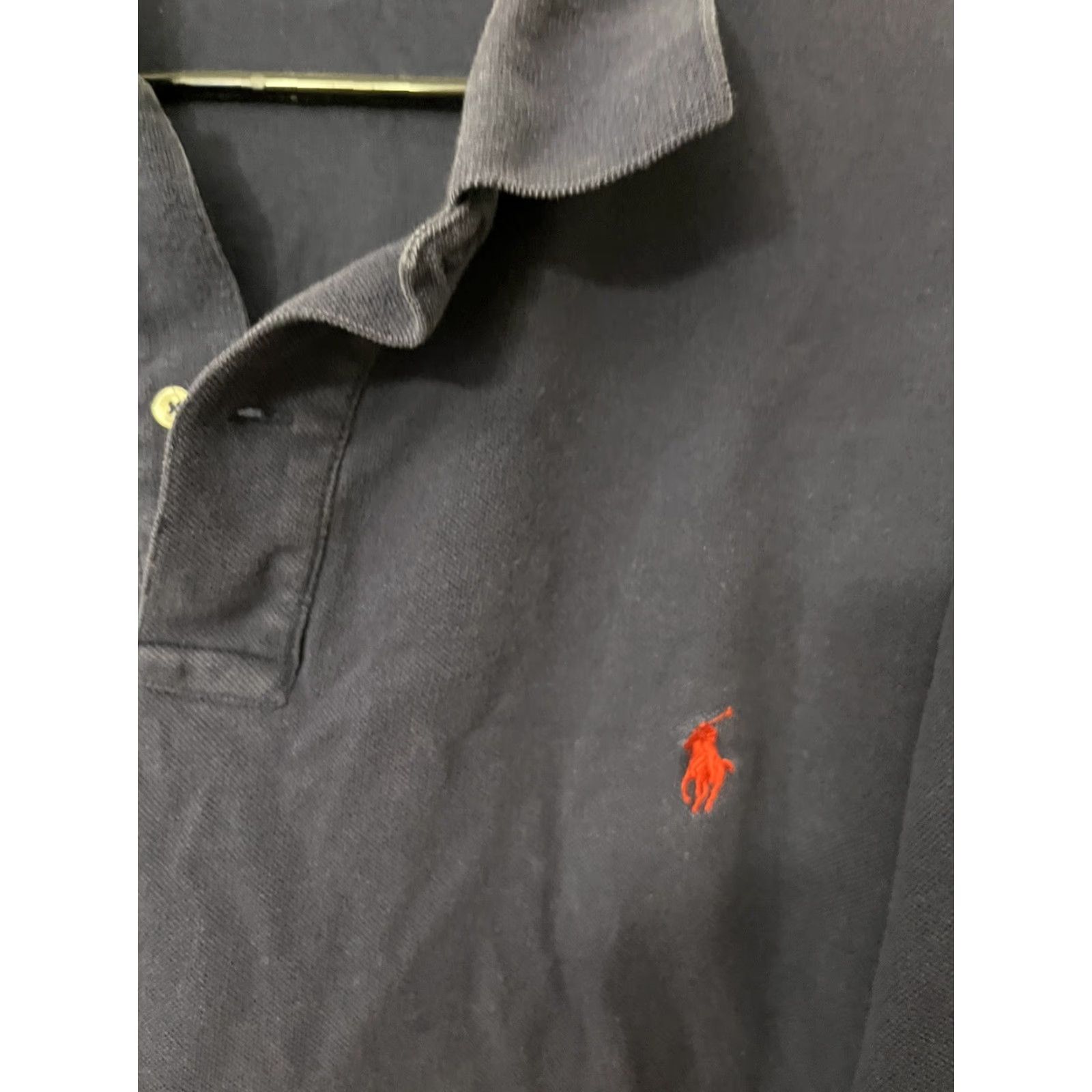 Polo Ralph Lauren Polo Ralph Lauren Polo Shirt Men Big 2XB Navy Logo Shirt Size US XXL / EU 58 / 5 - 4 Thumbnail