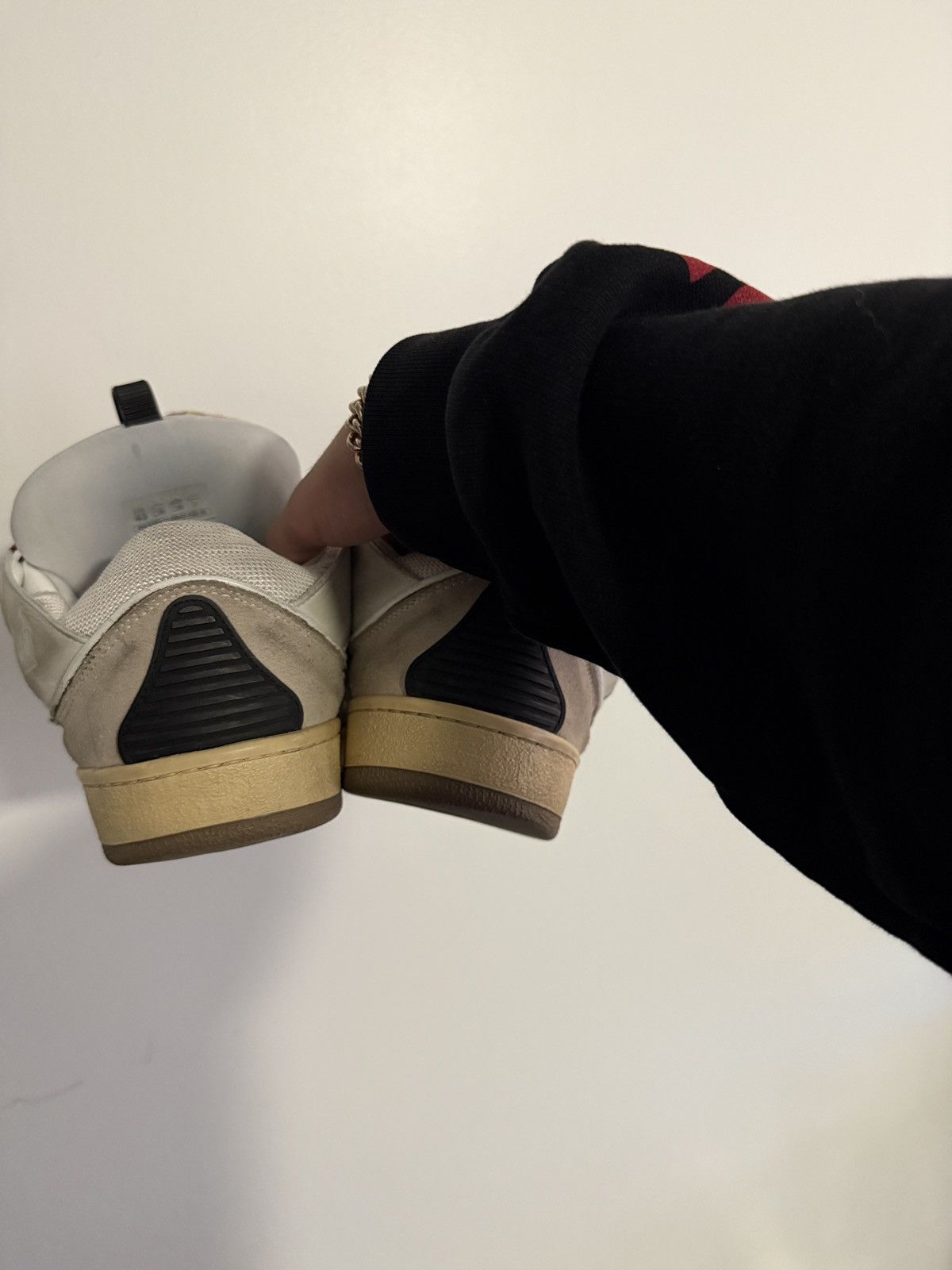 Lanvin Lanvin white Curb Sneakers Size US 9.5 / EU 42-43 - 5 Thumbnail