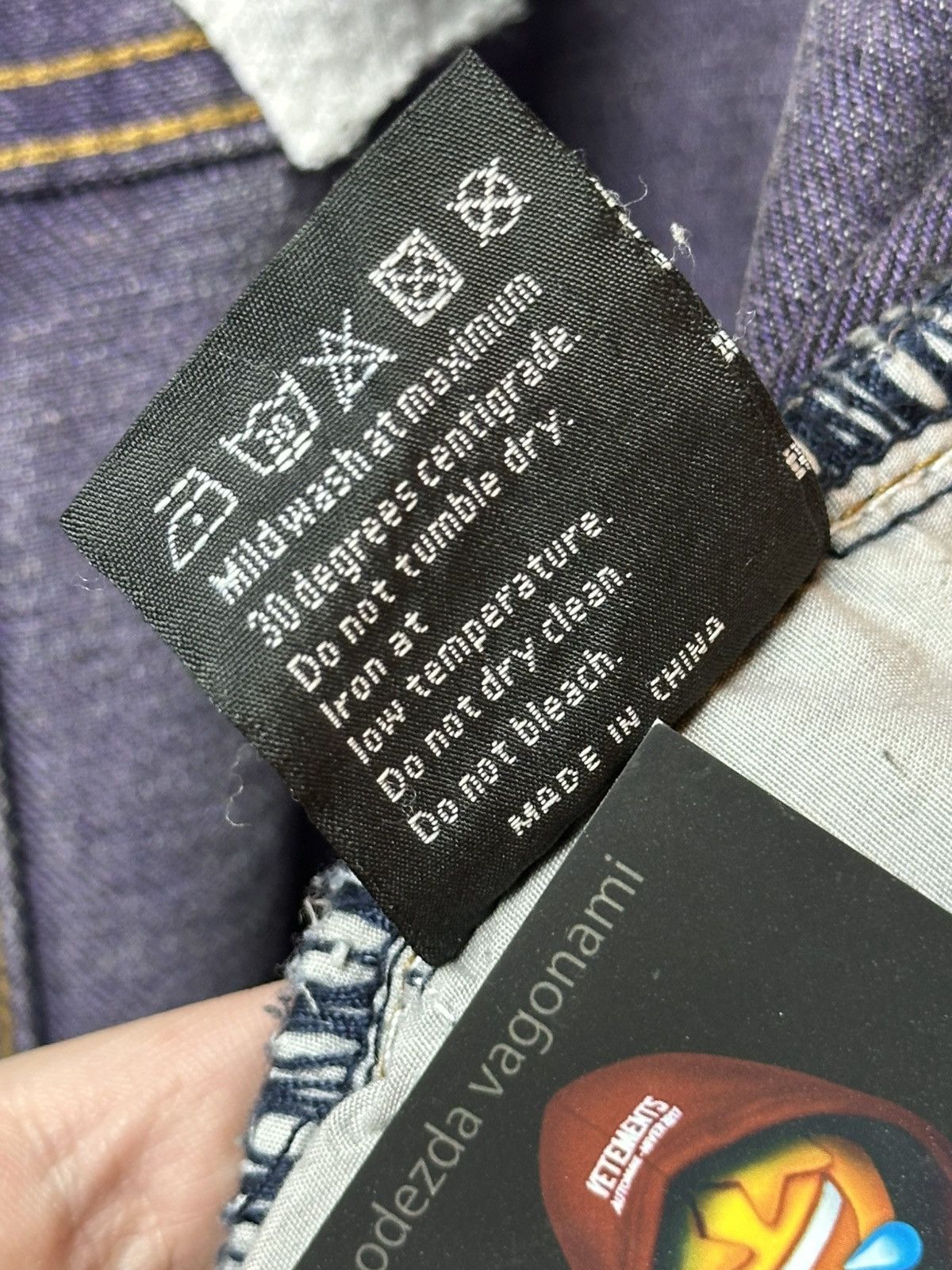 Ev Bravado × Who Decides War Who Decides War “Jesus and Maria” Fusion Denim Size US 32 / EU 48 - 16 Thumbnail