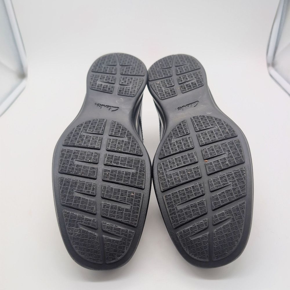 Clarks Clarks Sz 9 Kempton Run Classic Black Men's Shoes Size US 9 / EU 42 - 7 Thumbnail