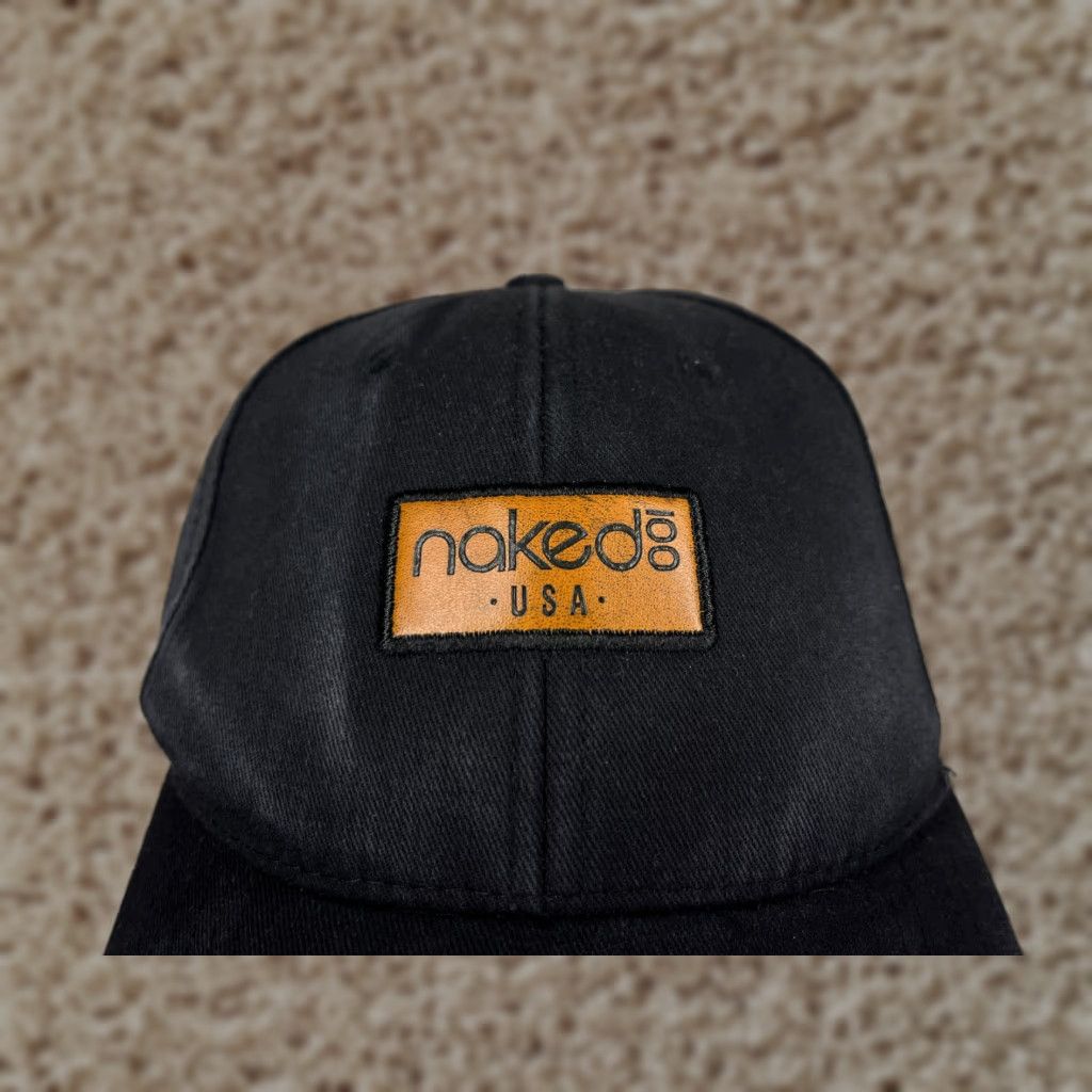 Vintage Naked 100 Hat Cap Strap Back Adult One Size Black Cotton Baseball Cap Outdoor Mens Size ONE SIZE - 1 Thumbnail
