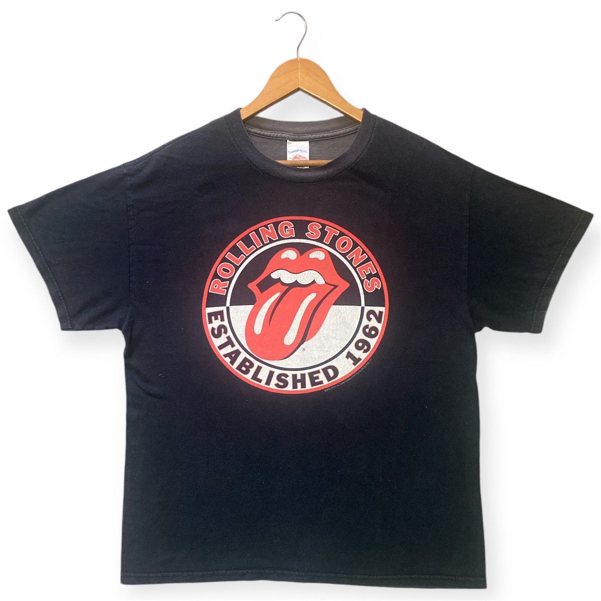Band Tees × The Rolling Stones × Vintage ‼️RARE‼️VINTAGE ROLLING STONES ESTABLISHED AT 1962 SHIRT TER🔥 Size US L / EU 52-54 / 3 - 1 Thumbnail