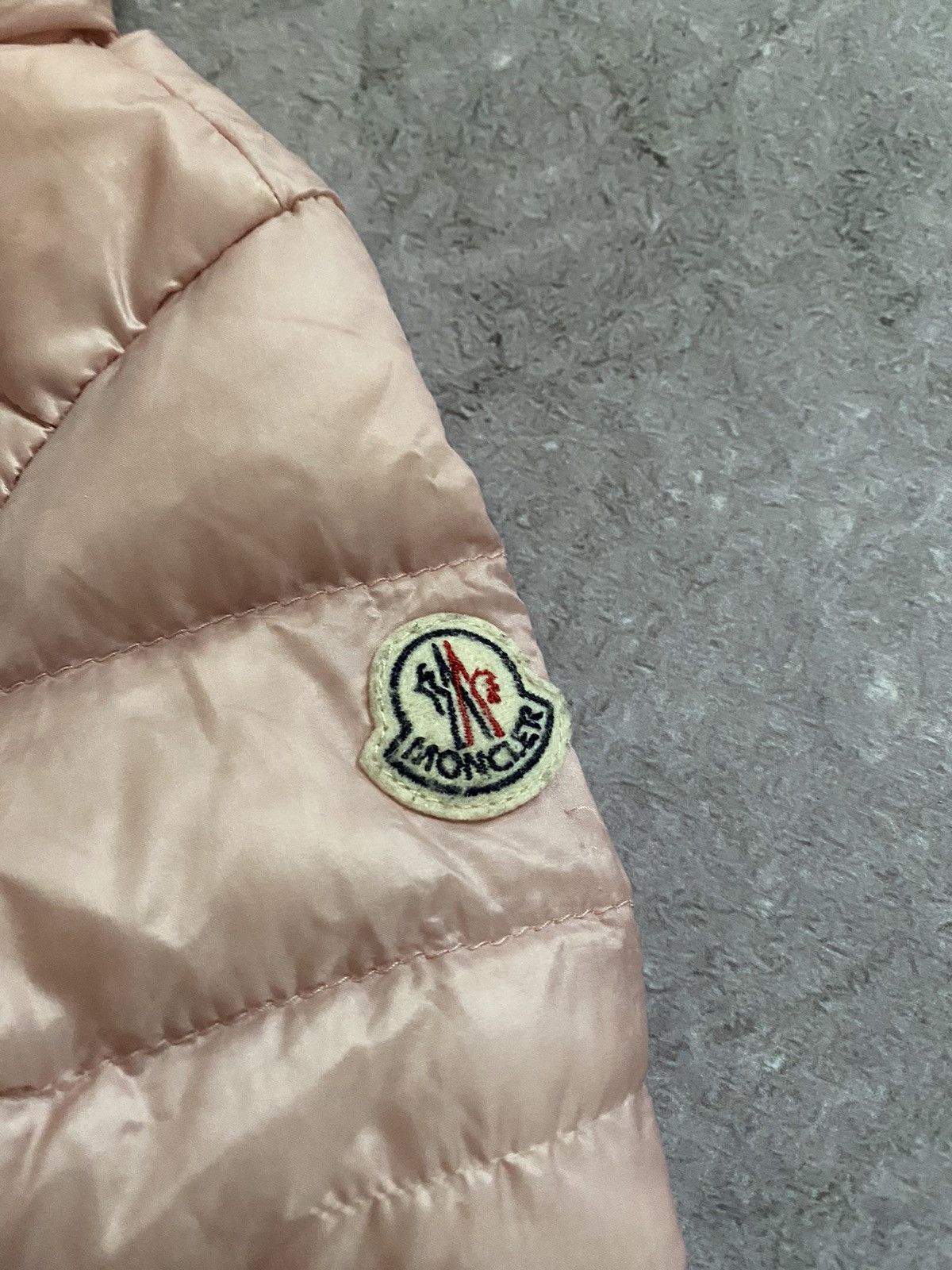 Designer × Moncler Rare Moncler Kids Girls Down Lightweight Jacket Pink Puffer Size XXS / US 00 / IT 34 - 6 Thumbnail