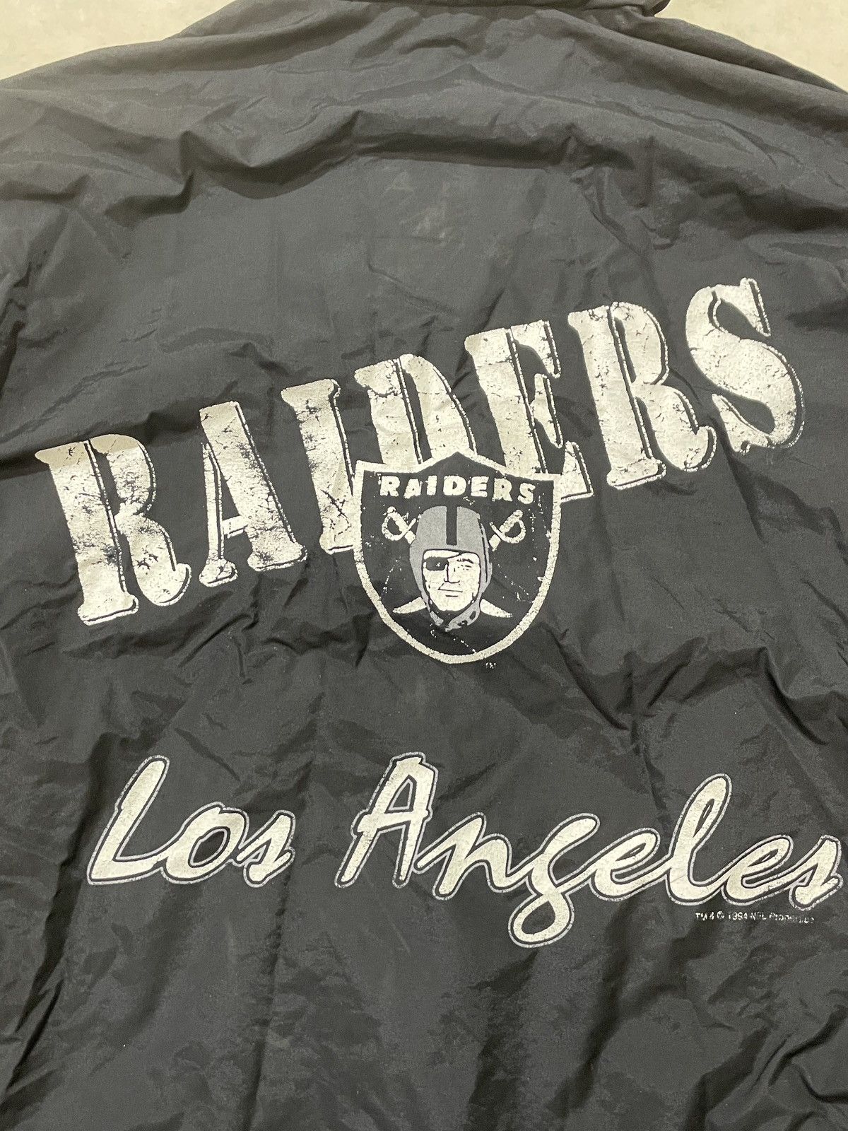 NFL 1984 Los Angles Raiders coach jacket Size US M / EU 48-50 / 2 - 11 Thumbnail