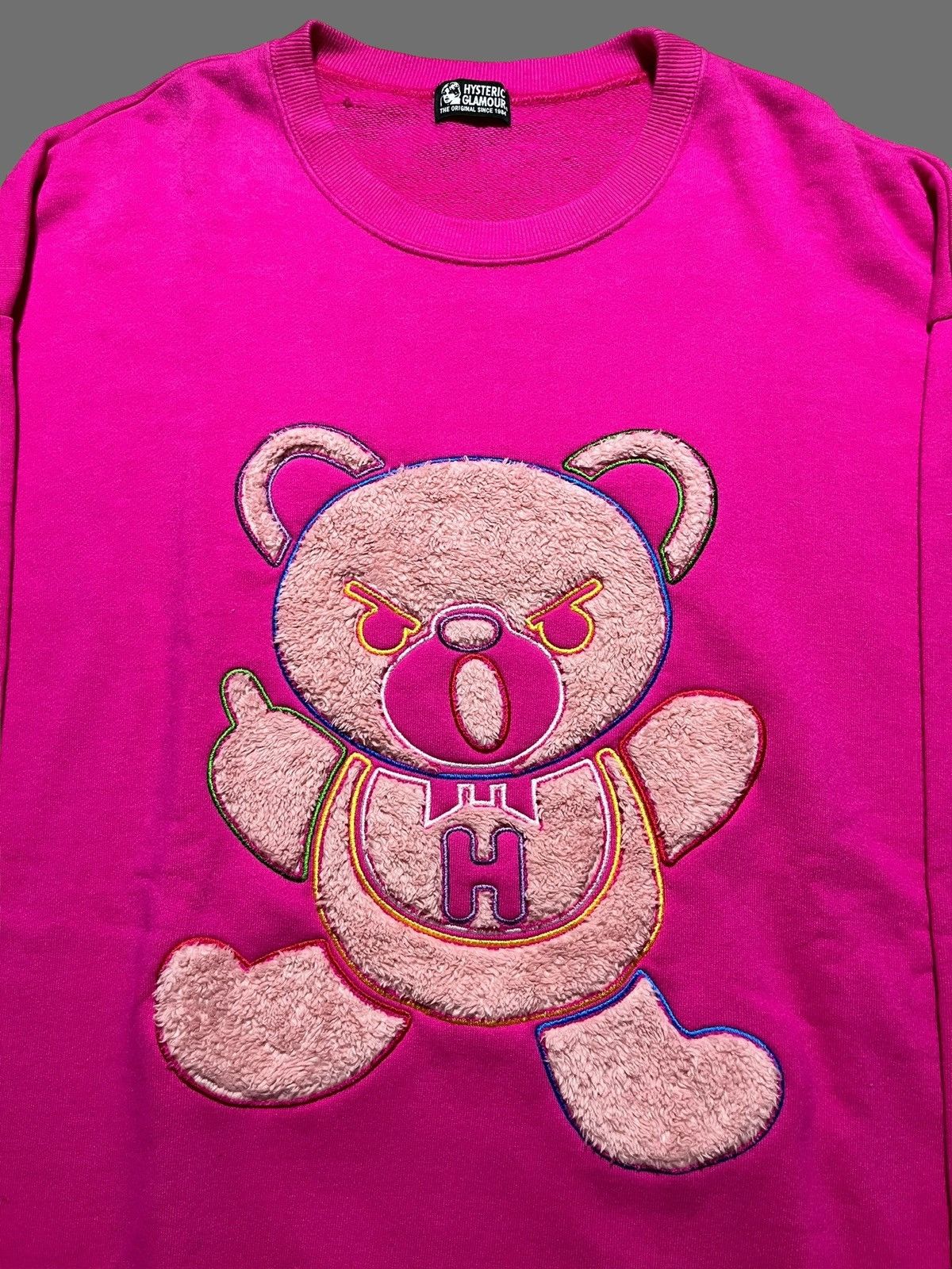 Hysteric Glamour Hysteric Glamour Oversized Bear Sweatshirt Size US XL / EU 56 / 4 - 2 Thumbnail