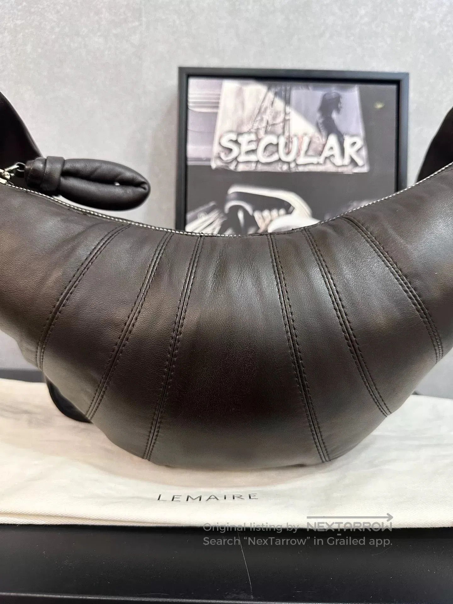 Lemaire Lemaire Small Croissant Bag. Size ONE SIZE - 7 Thumbnail