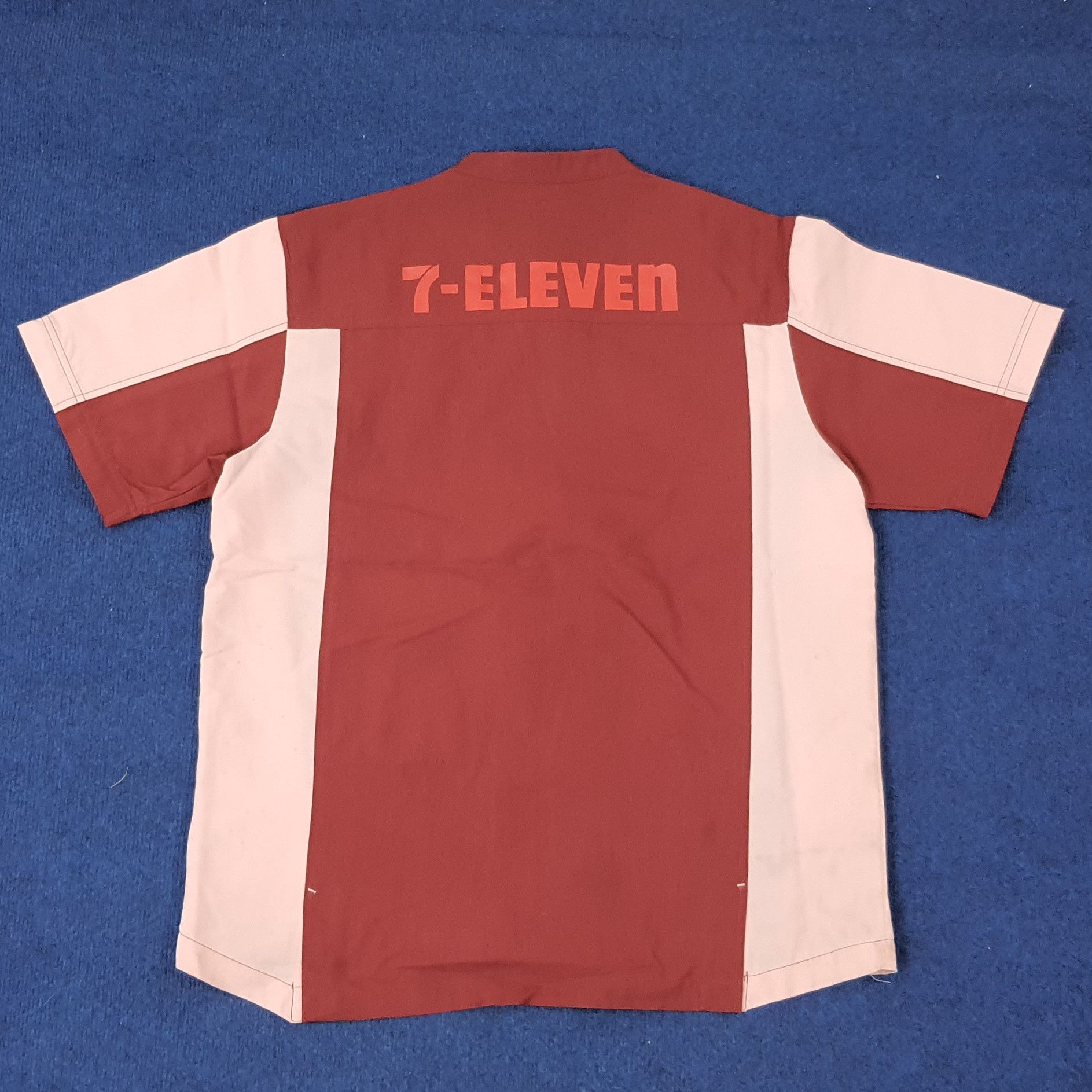 Japanese Brand Vintage 7 Eleven Japan Workwear Staff Uniform C239N31 Size US L / EU 52-54 / 3 - 3 Thumbnail