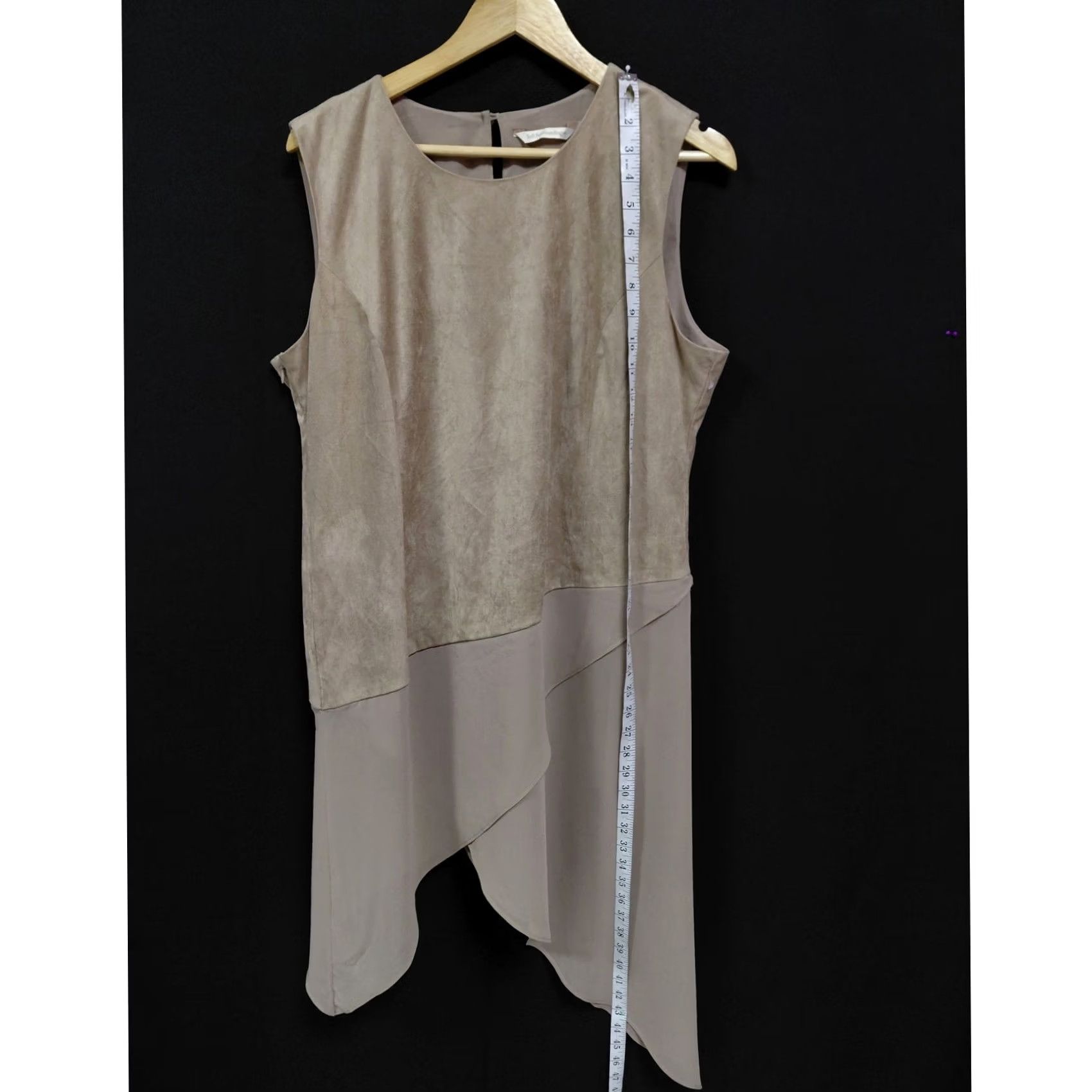 Soft Surroundings Soft Surroundings Beige Slim Fit Sleeve Shirt Women Size M Knit Size M / US 6-8 / IT 42-44 - 7 Thumbnail
