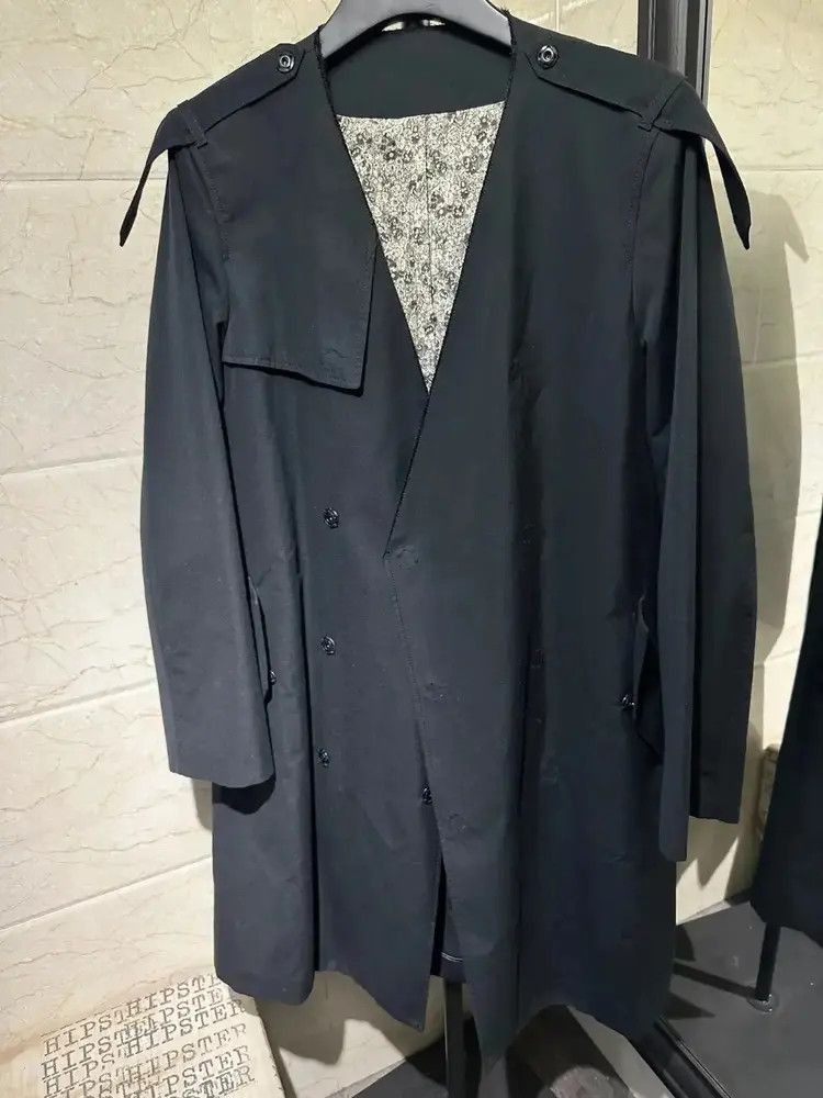 Number (N)ine Number Nine silk inner flower print cape-2505 Size US L / EU 52-54 / 3 - 2 Thumbnail