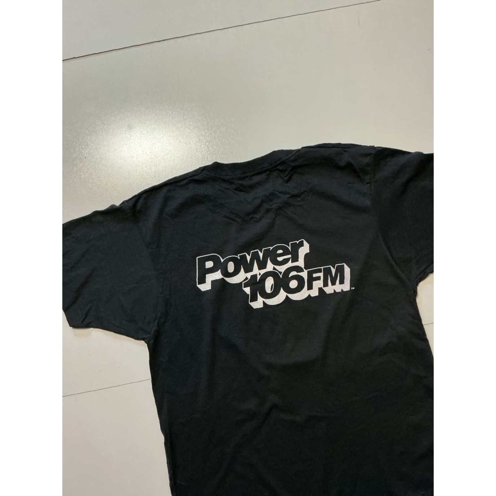Vintage VINTAGE Rebel Power 106FM KPWR After Hours Tuxedo Single Stitch T-Shirt L Black 90s Mens/Unisex T-Shirt Size US L / EU 52-54 / 3 - 4 Thumbnail