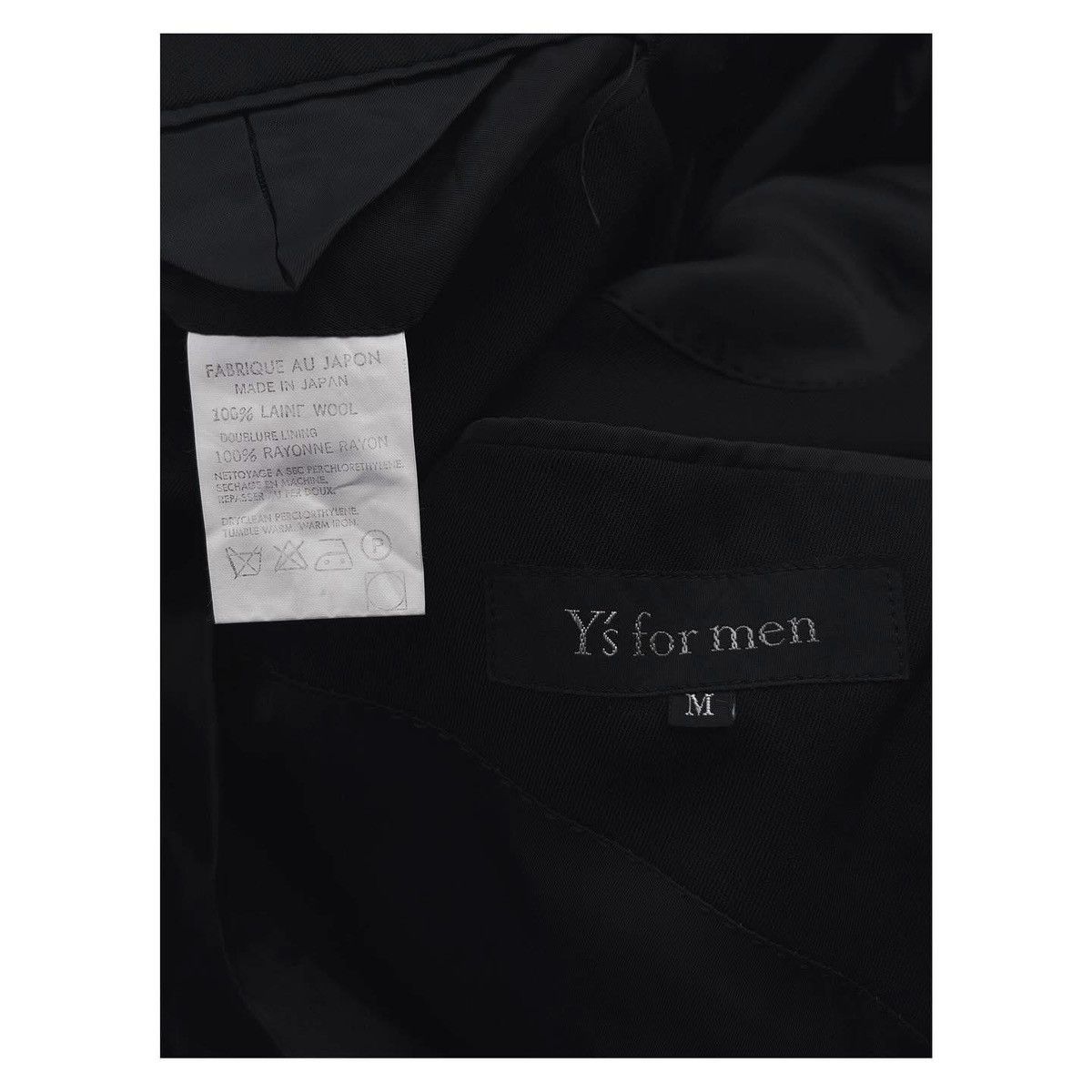 Yohji Yamamoto Yohji Yamamoto Blazer Suit Size 42L - 9 Thumbnail