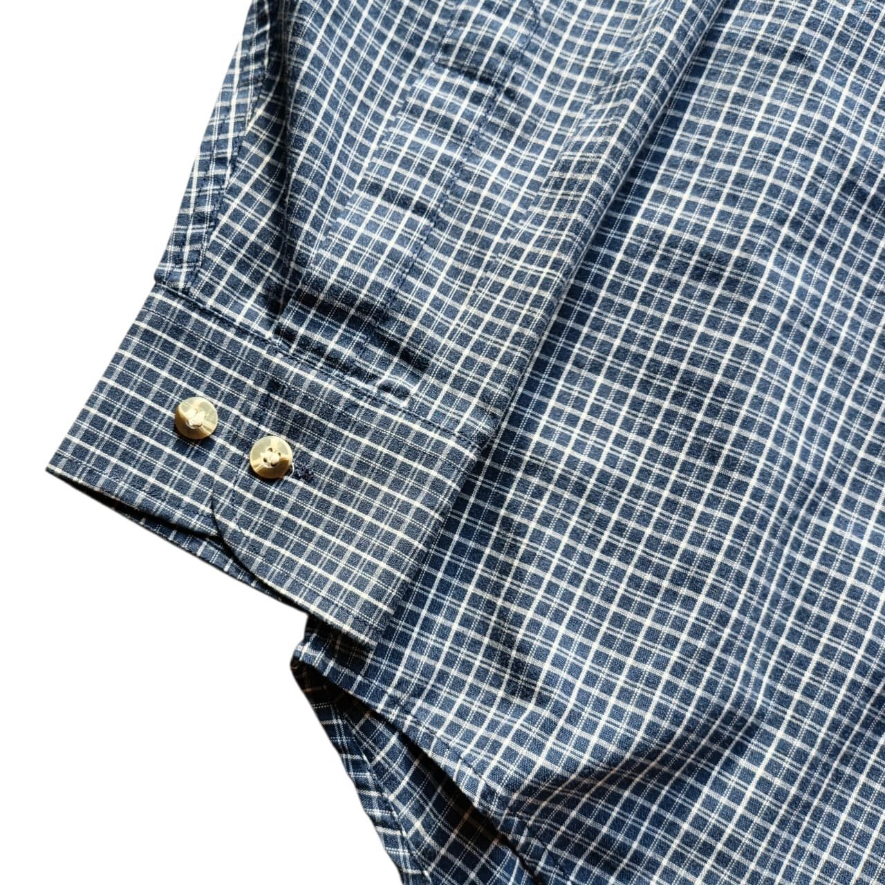 Yves Saint Laurent Vintage 90's YSL Salan Button Up Plaid Shirt Size US M / EU 48-50 / 2 - 4 Thumbnail