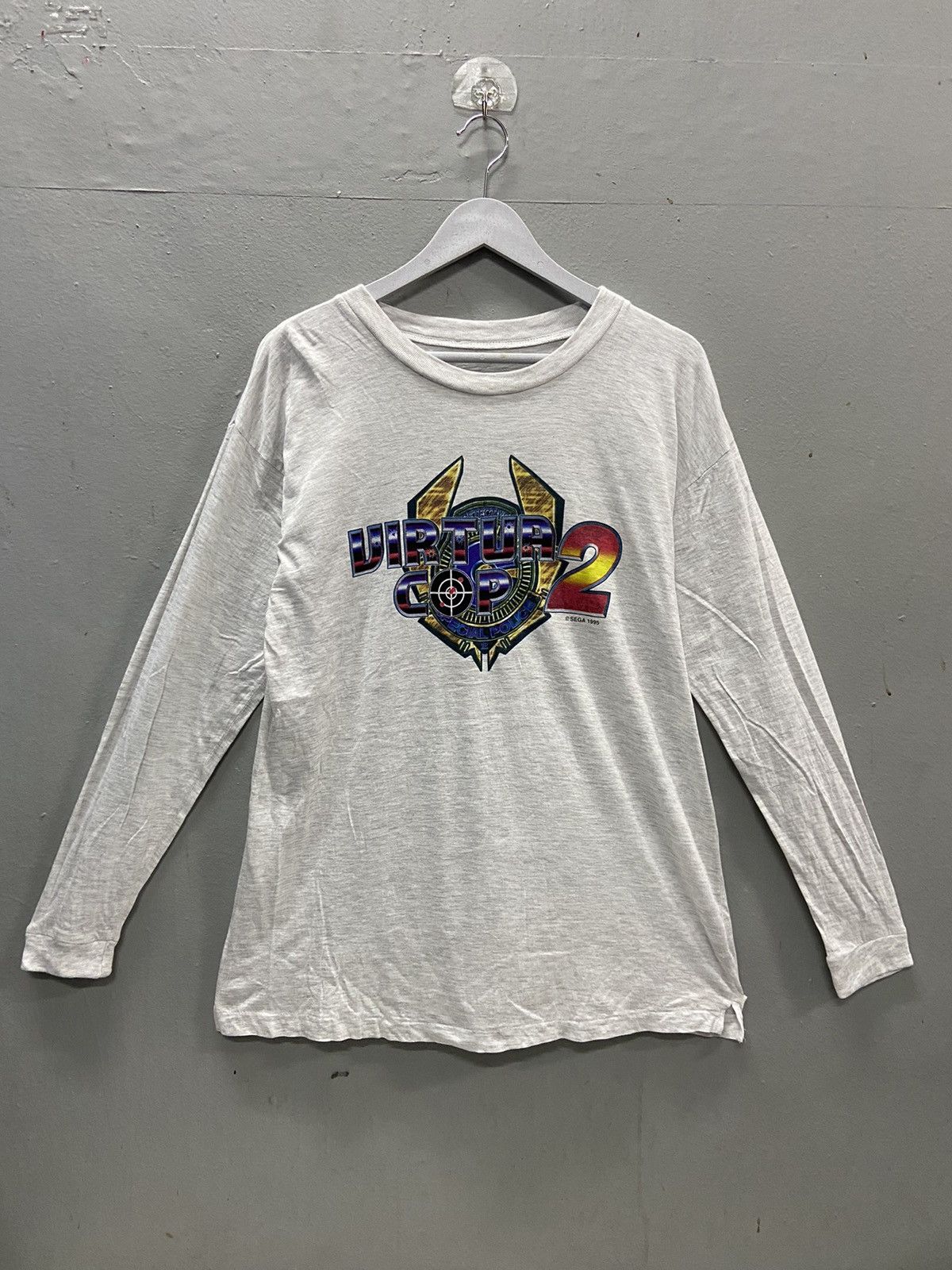Vintage VINTAGE VIRTUA COP 2 1995 GAME SEGA LONG SLEEVE Size US L / EU 52-54 / 3 - 1 Thumbnail