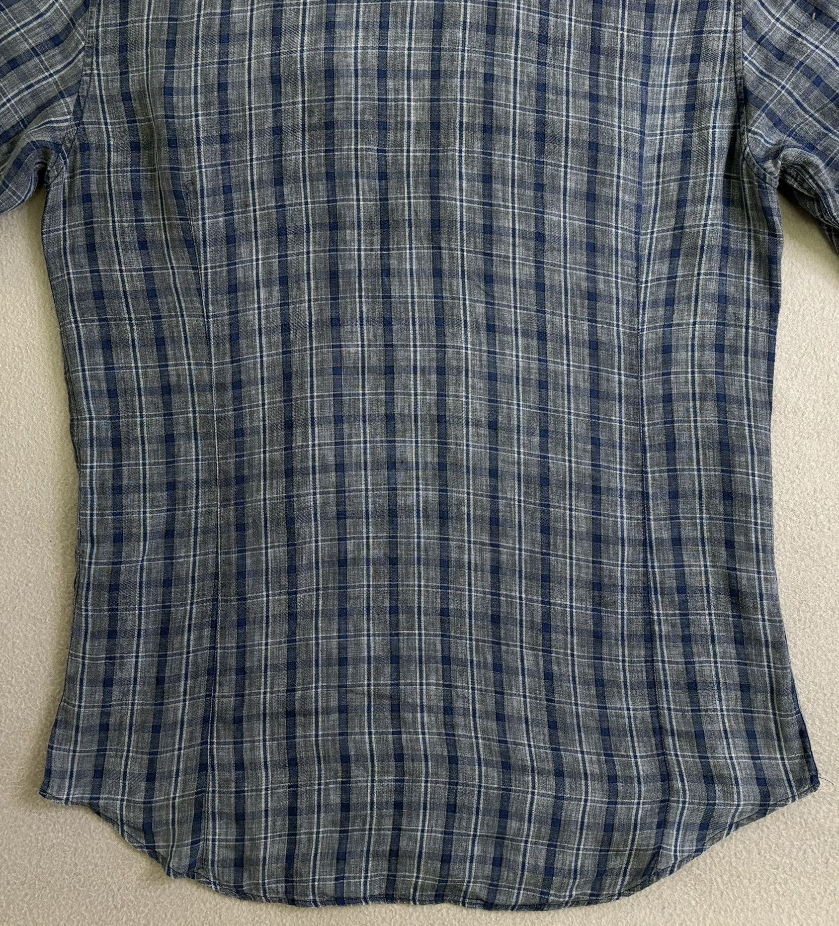 Just Cavalli Just Cavalli 100% Linen Shirt Size 48 Size US M / EU 48-50 / 2 - 9 Thumbnail