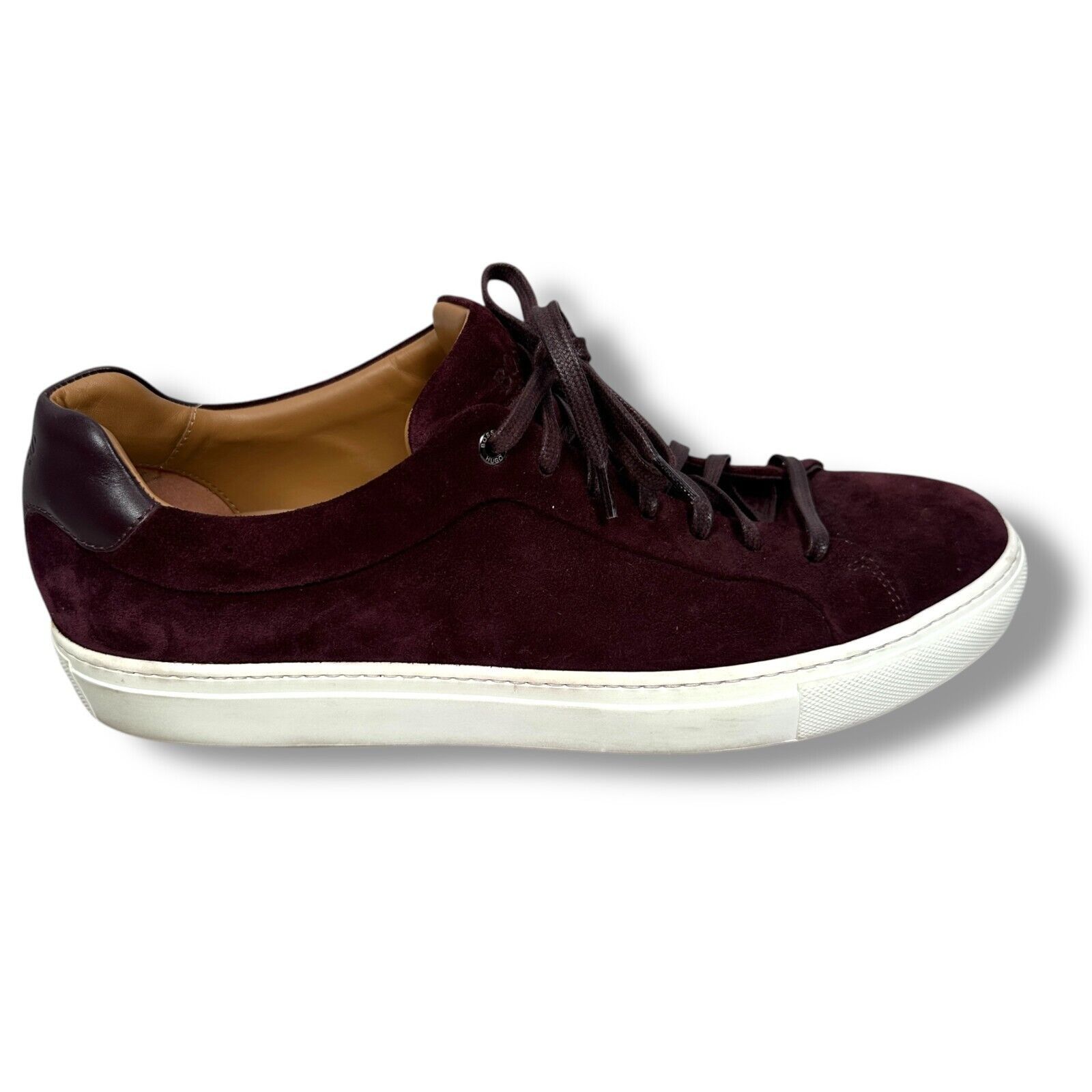 Hugo Boss Hugo Boss Mirage Sneakers Men’s 45 / US 12 Burgundy Lace Up Size US 12 / EU 45 - 1 Thumbnail