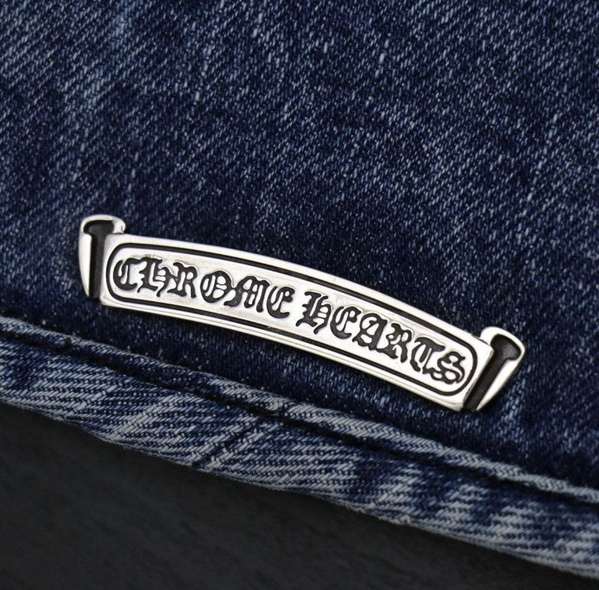 Chrome Hearts Chrome Hearts Homer Denim Vest Size US L / EU 52-54 / 3 - 5 Thumbnail