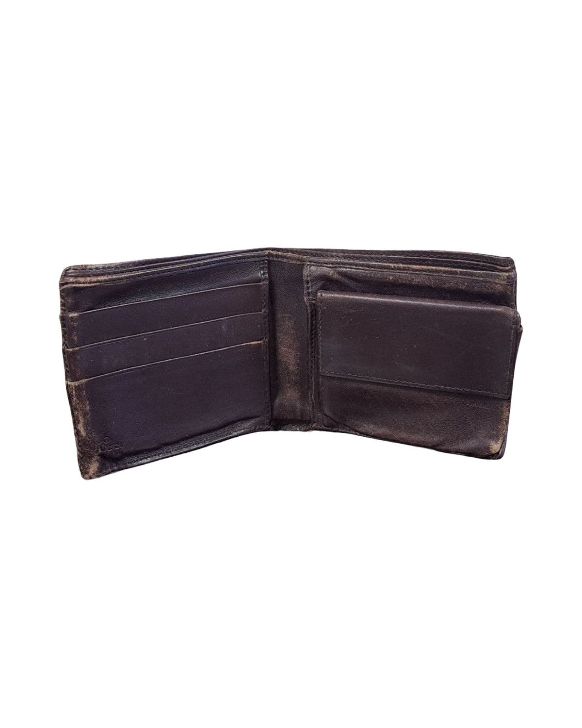 Gucci 🇮🇹MADE IN ITALY🇮🇹 GUCCI Leather Wallet Size ONE SIZE - 5 Thumbnail