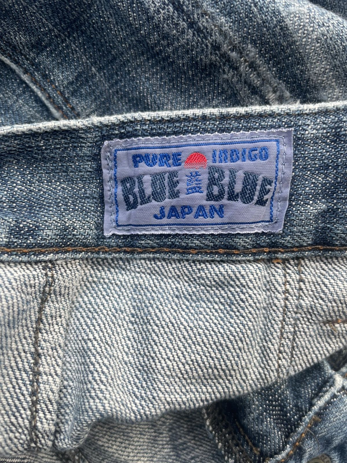 Blue Blue Japan Vintage Blue Blue Japan Denim Size US 31 - 15 Thumbnail