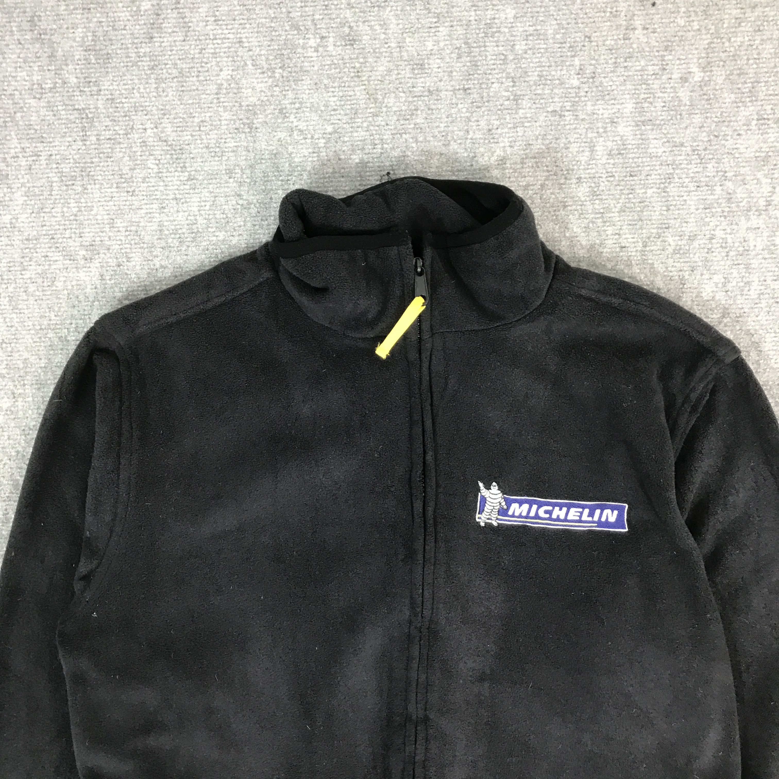 Japanese Brand MICHELIN FLEECE TYRE BRAND JACKET Size US L / EU 52-54 / 3 - 2 Thumbnail