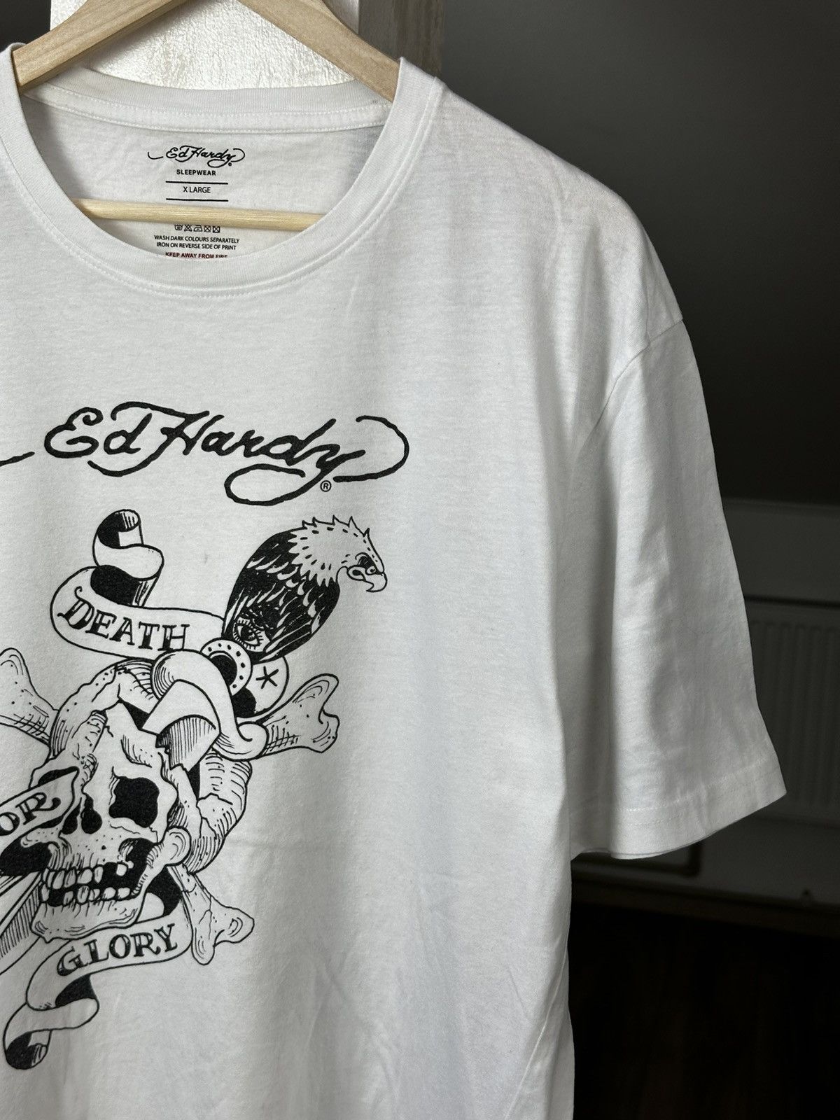 Ed Hardy Ed Hardy Vintage Skull Tee Size US XL / EU 56 / 4 - 3 Thumbnail