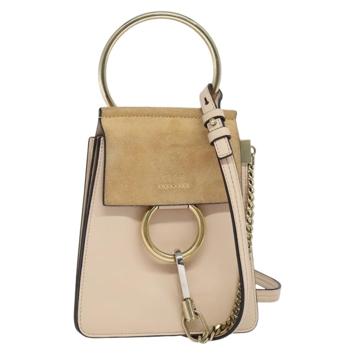 Chloe Chloe Faye Leather and Suede Size ONE SIZE - 1 Thumbnail
