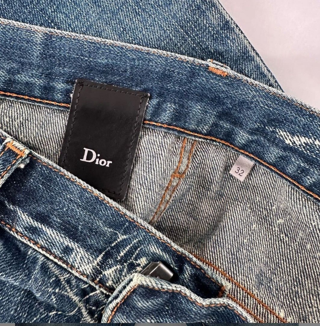 Dior TRADE Dior Homme SS07 Spider Web Jeans Size US 32 / EU 48 - 4 Thumbnail