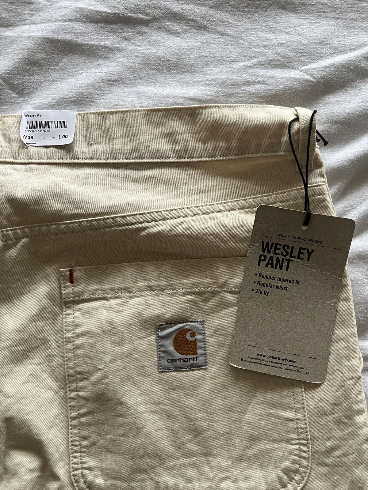 Carhartt Wip Carhartt WIP Wesley Pant Natural W36 Size US 36 / EU 52 - 3 Thumbnail