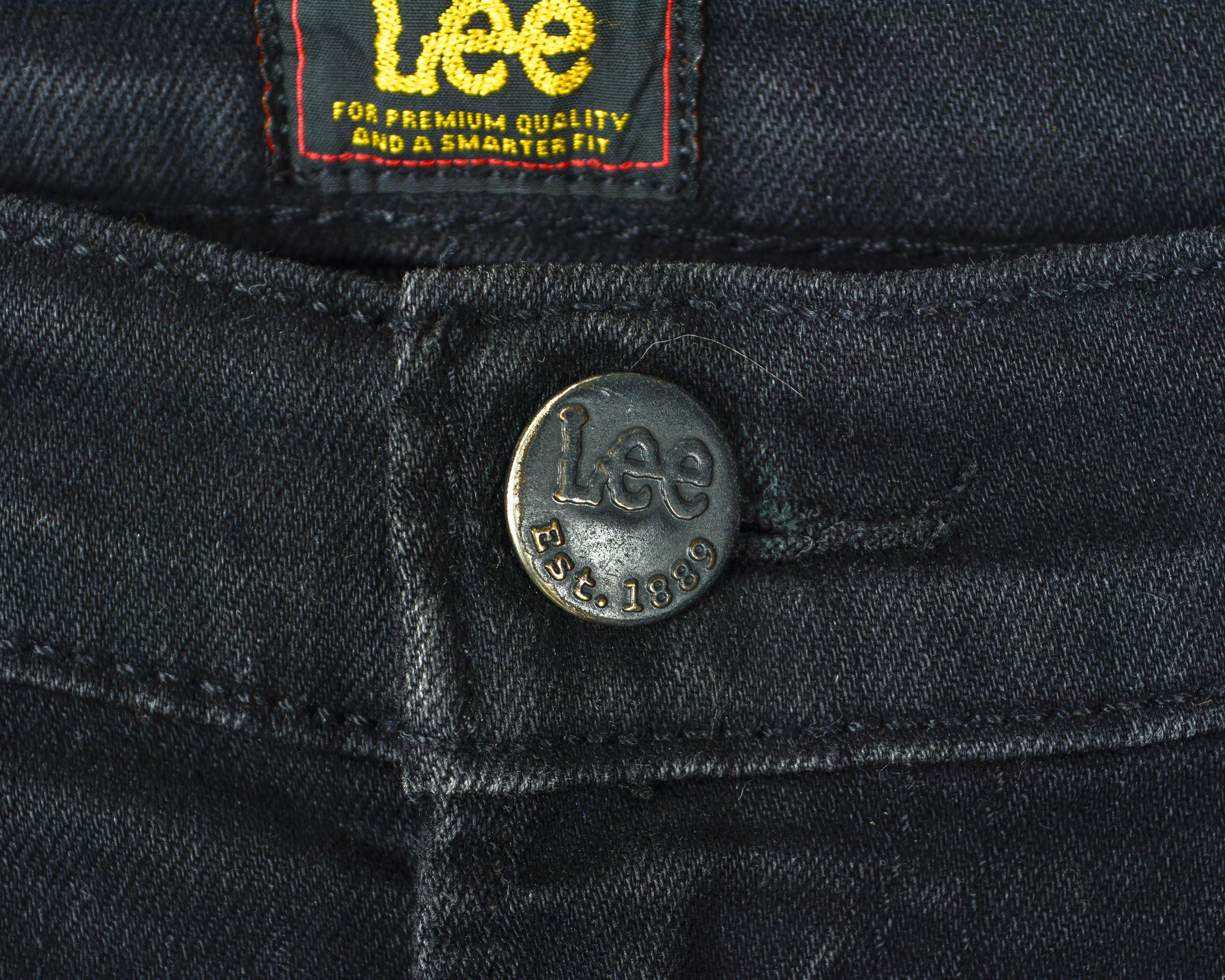 Lee LEE Rider W33 L34 Regular Fit Straight Jeans Denim Pants VTG Size US 33 - 3 Thumbnail